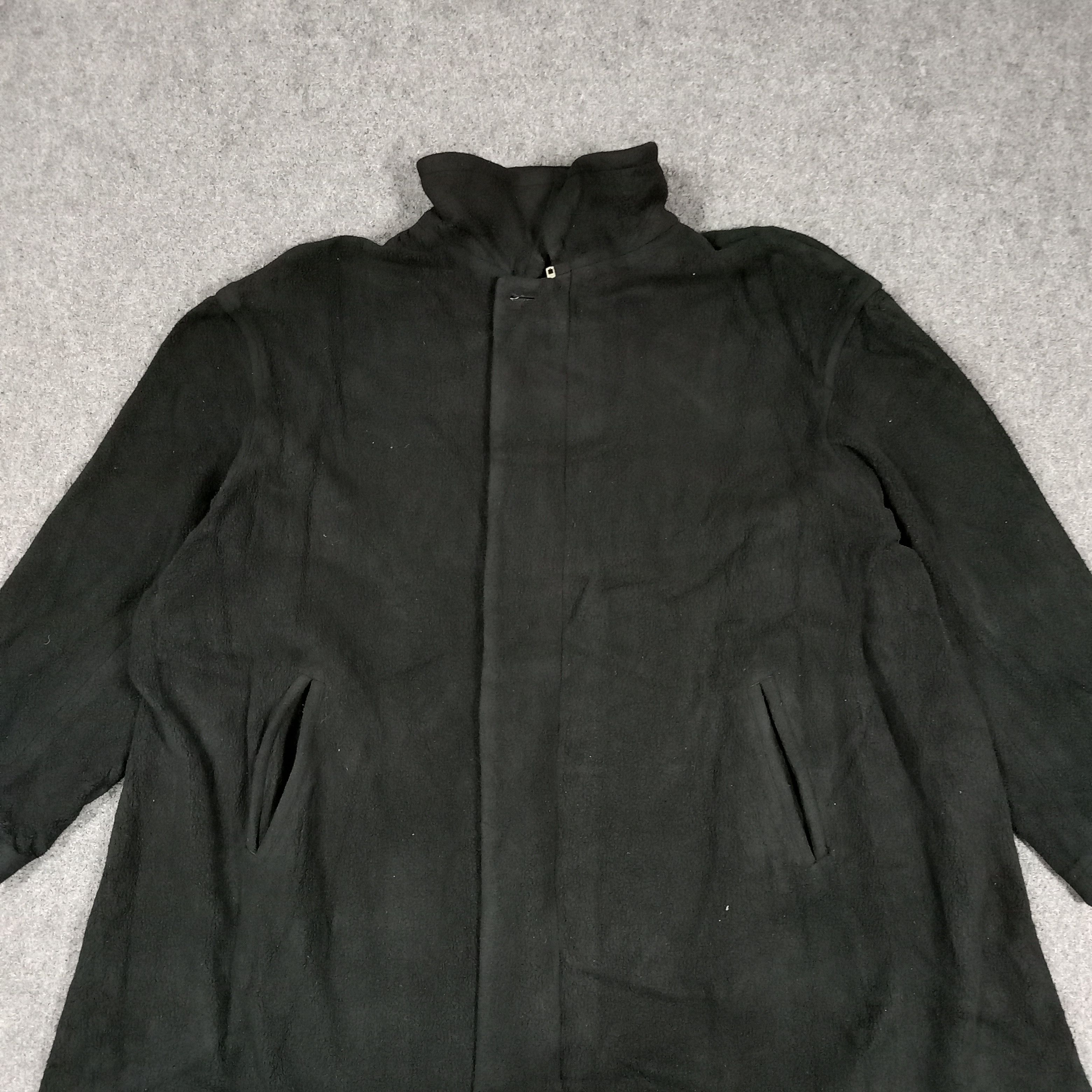 Y's Y's Yohji Yamamoto Fleece Overcoat Heavy Jacket C284N1 Size US XXL / EU 58 / 5 - 2 Thumbnail