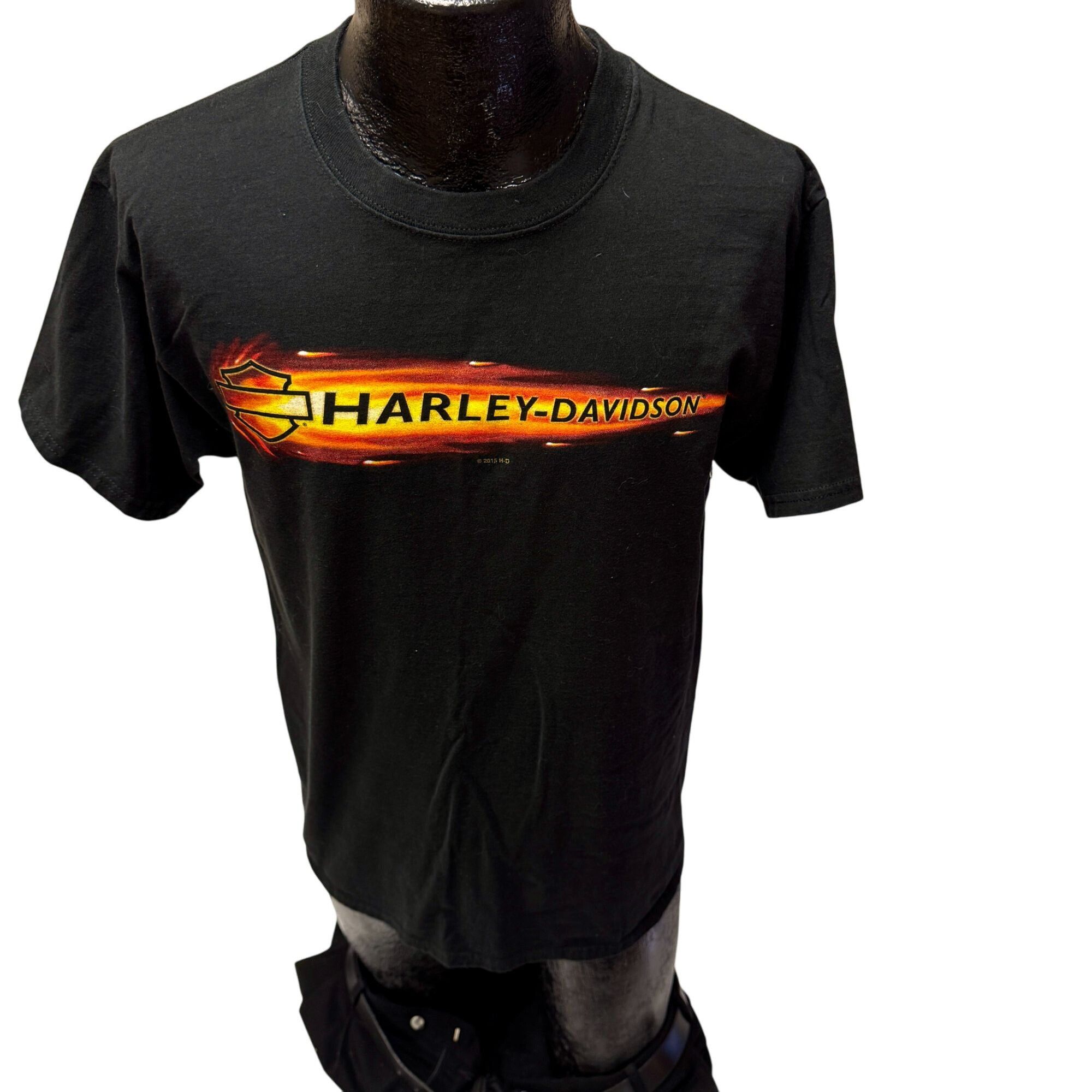 Harley Davidson Harley Davidson Mancuso HOUSTON TEXAS Motorcycle Biker Shirt Size US M / EU 48-50 / 2 - 2 Thumbnail