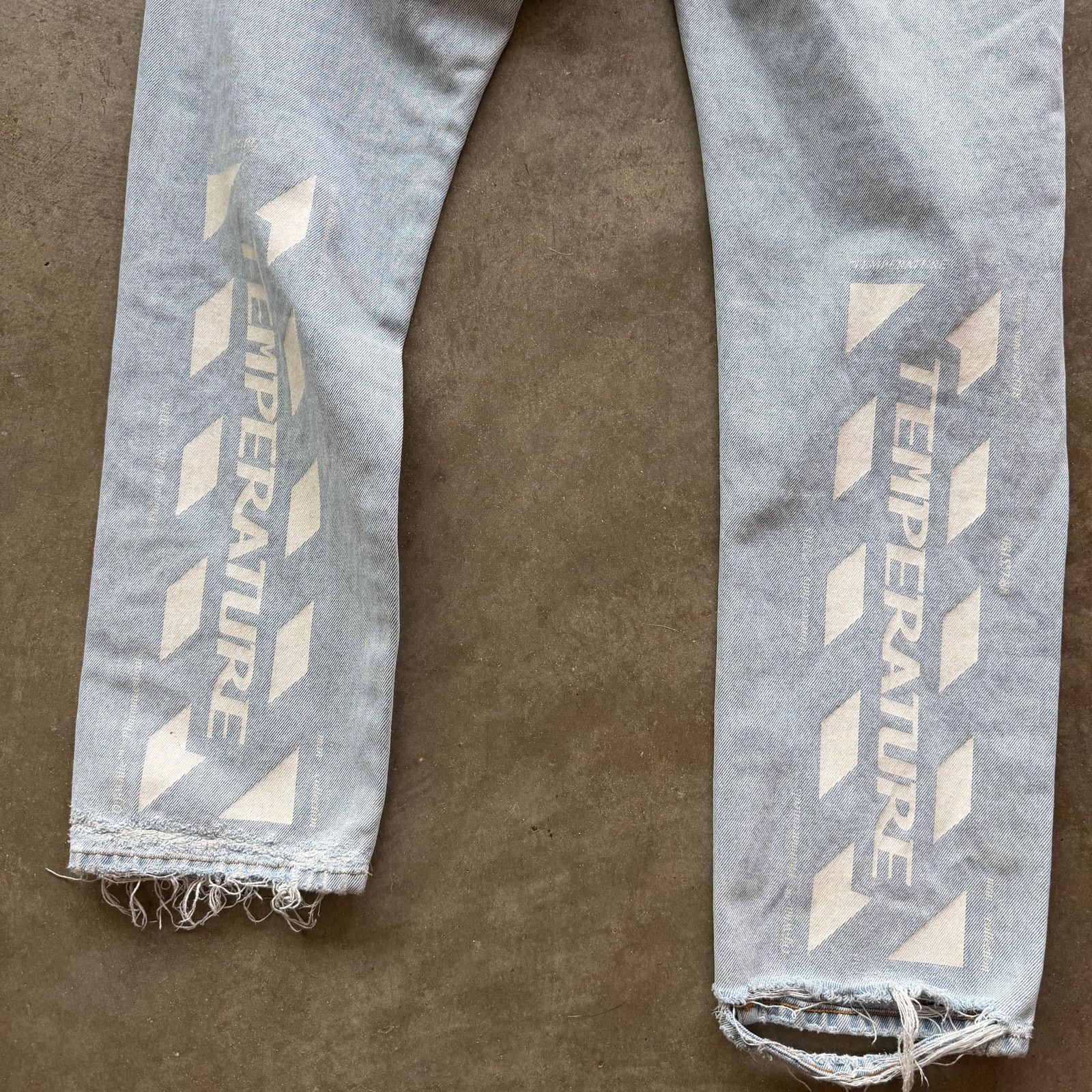 Off-White Off White Temperature Denim Blue Size US 32 / EU 48 - 4 Thumbnail