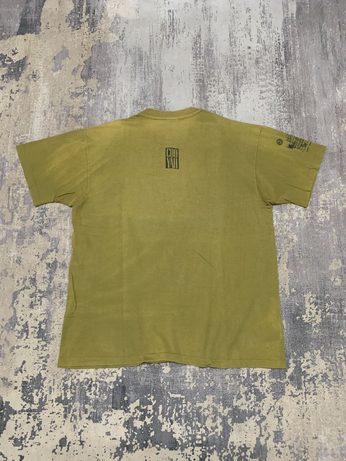Vintage Trashed Sun Faded Vintage Cooya Reggae Rastafari T Shirt Size US XL / EU 56 / 4 - 6 Thumbnail