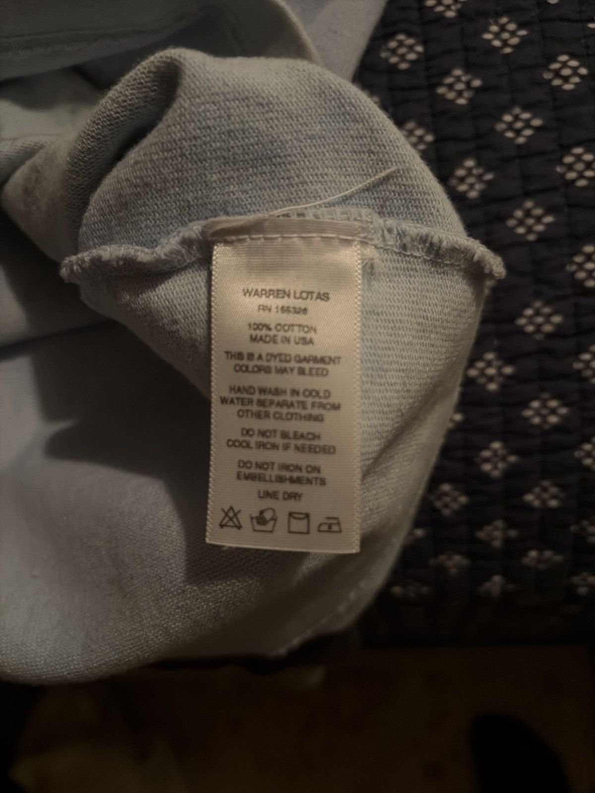 Warren Lotas Warren Lotas Snowblood Tee Size US L / EU 52-54 / 3 - 4 Thumbnail