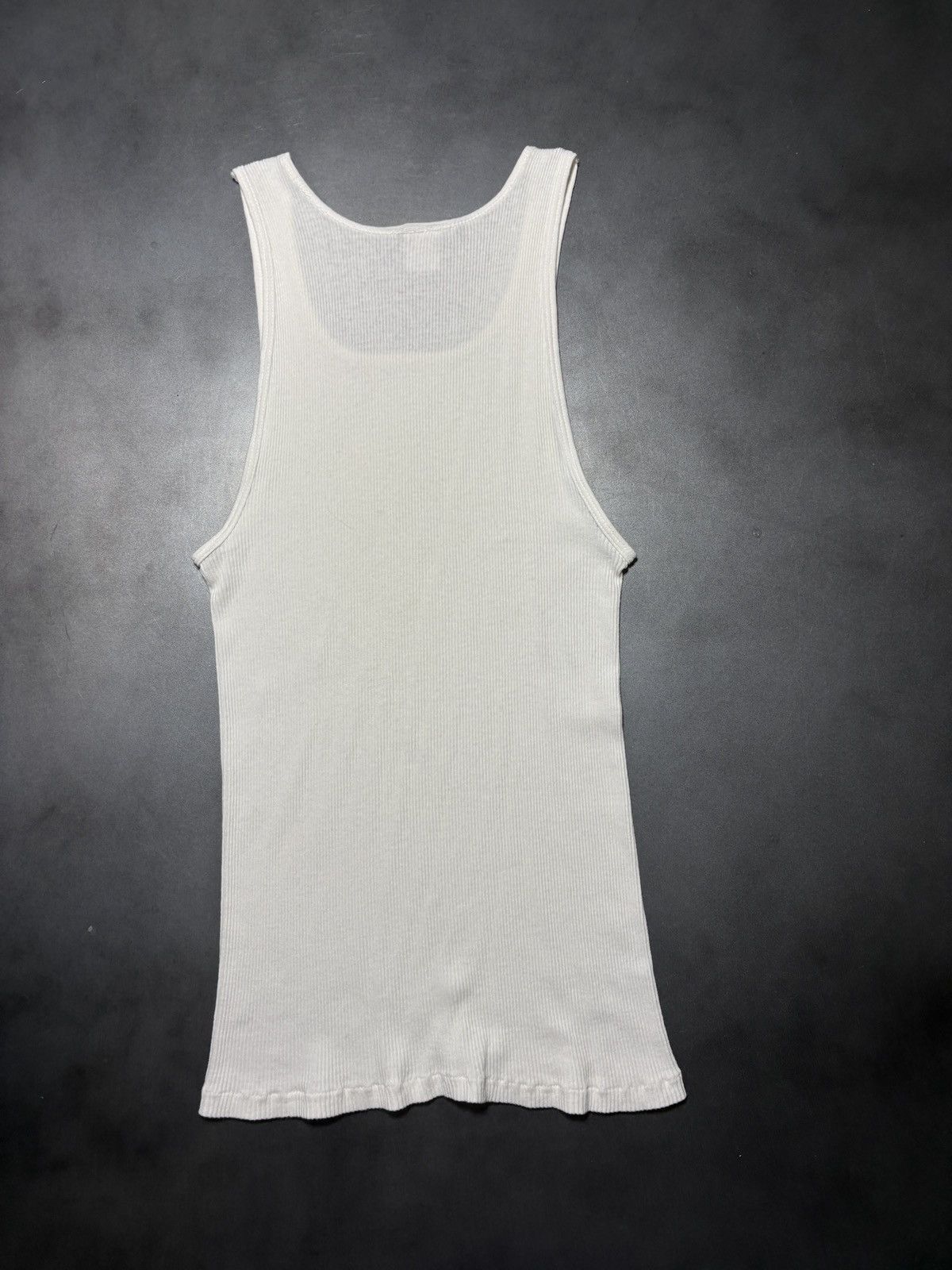 Hanes 1980s Vintage Hanes Tank Top 80s Made in USA Wife Sleeveless Size US M / EU 48-50 / 2 - 4 Thumbnail