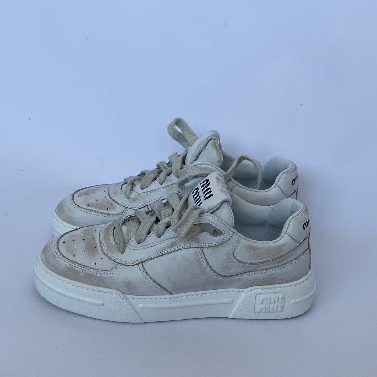 Miu Miu Miu Miu Sneakers Size US 8.5 / IT 38.5 - 5 Thumbnail