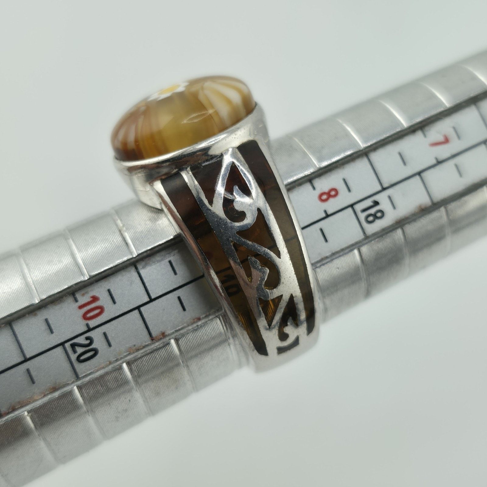 Other Alan K Sterling Silver Millefiori Murano Glass Ring 9 Italy Size ONE SIZE - 8 Thumbnail