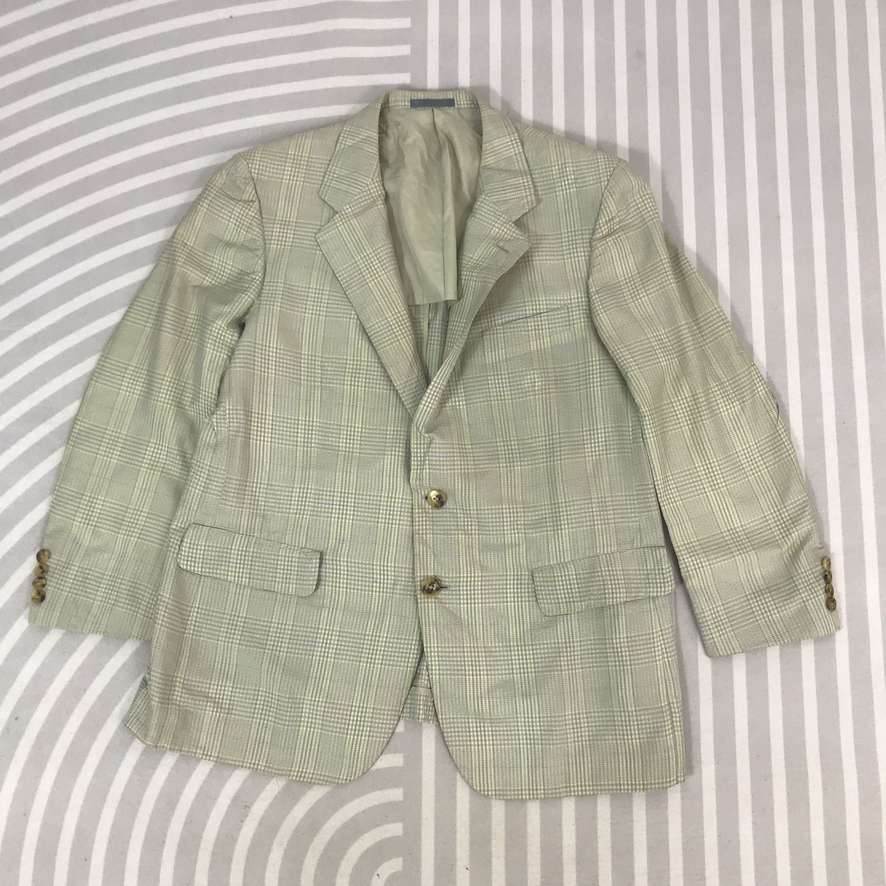 Burberry Vintage Burberry Blazer Coat Jacket Size US L / EU 52-54 / 3 - 1 Thumbnail