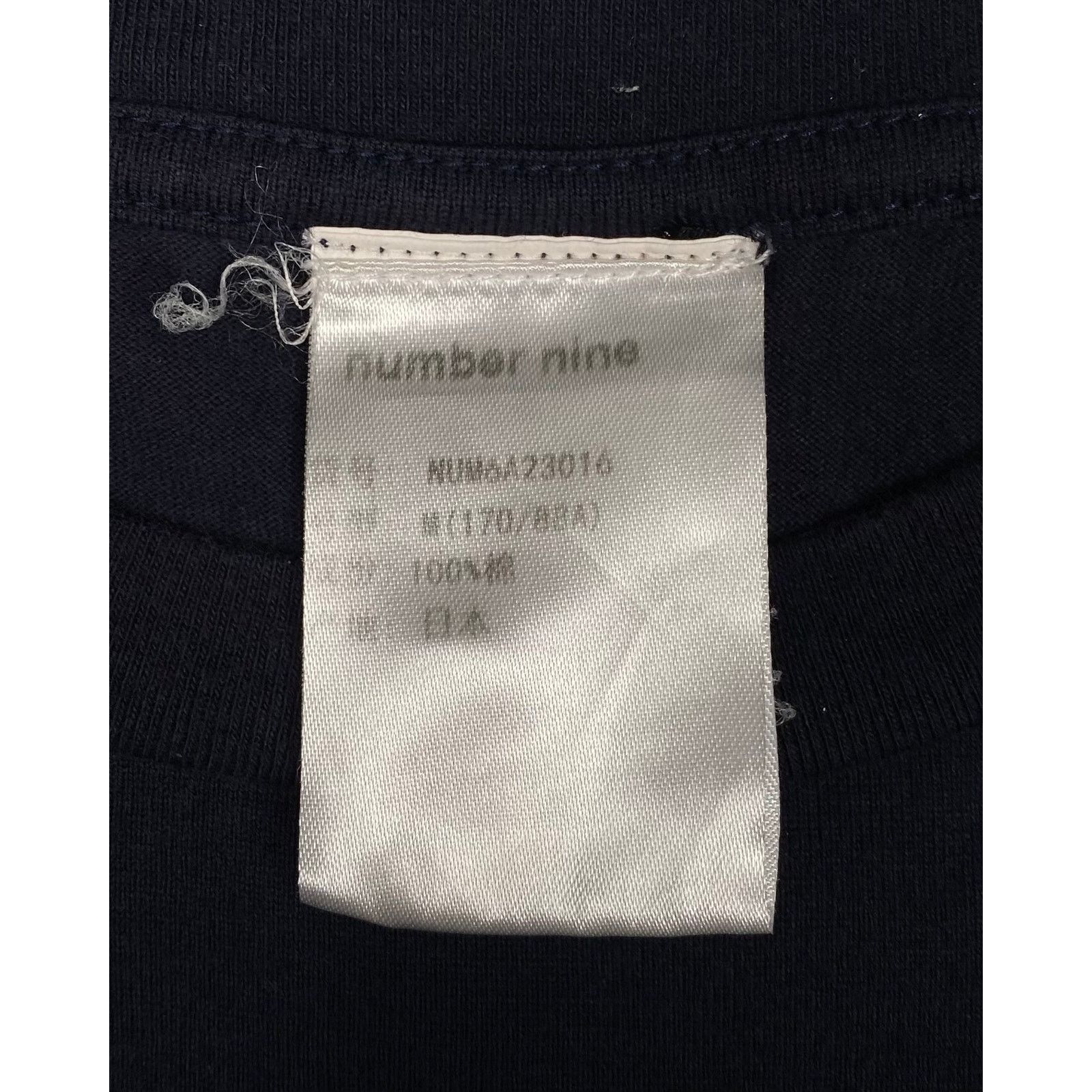 Number (N)ine Number (N)ine Navy Pocket Tee Size US M / EU 48-50 / 2 - 5 Thumbnail