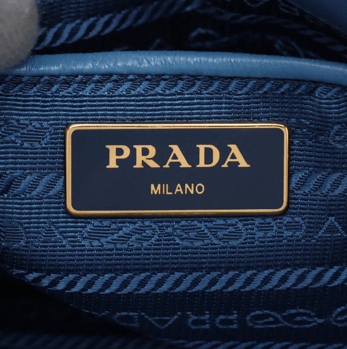 Prada Nappa Gaufre Nylon Leather Handbag Size ONE SIZE - 11 Thumbnail