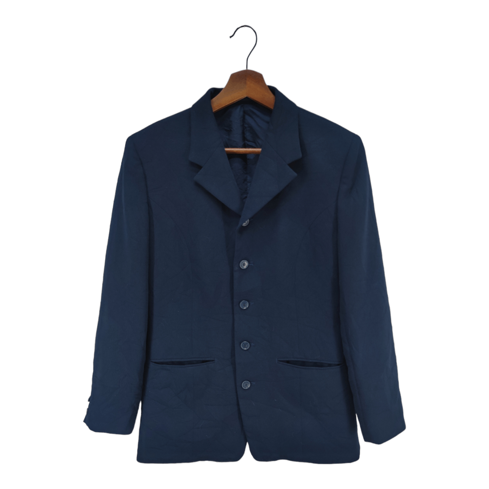 image of Yohji Yamamoto x YS Y's Bis Women Blazer in Blue (Size Medium)