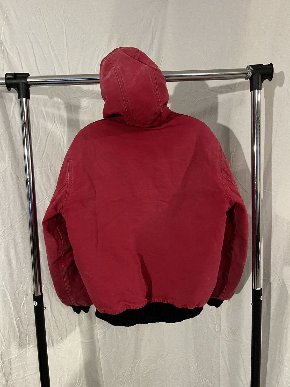 Carhartt Carhartt Red Hooded Jacket Size US M / EU 48-50 / 2 - 2 Thumbnail
