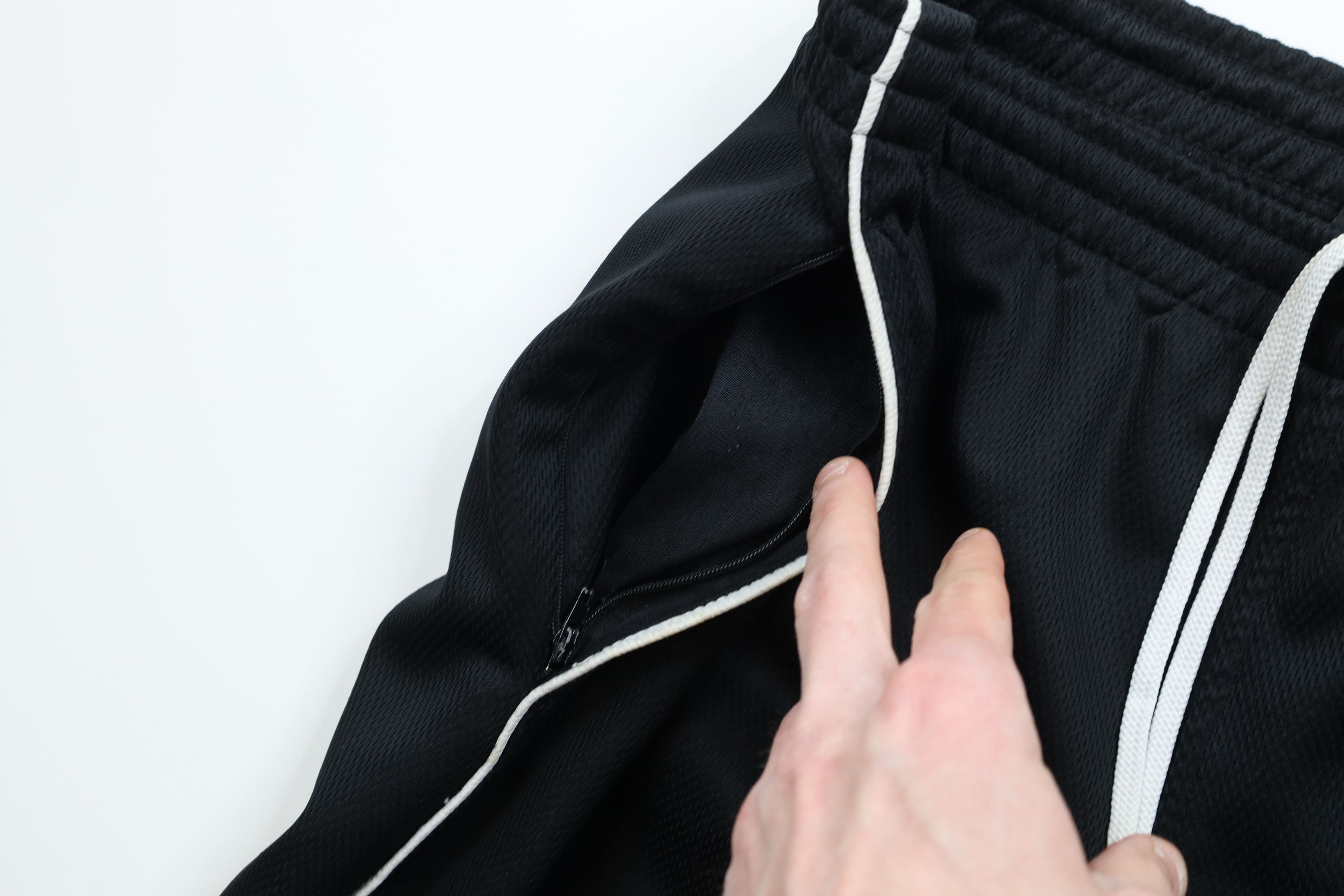 Nike × Vintage Vintage Nike Travis Scott Mini Swoosh Joggers Pants Black Size US 36 / EU 52 - 9 Thumbnail