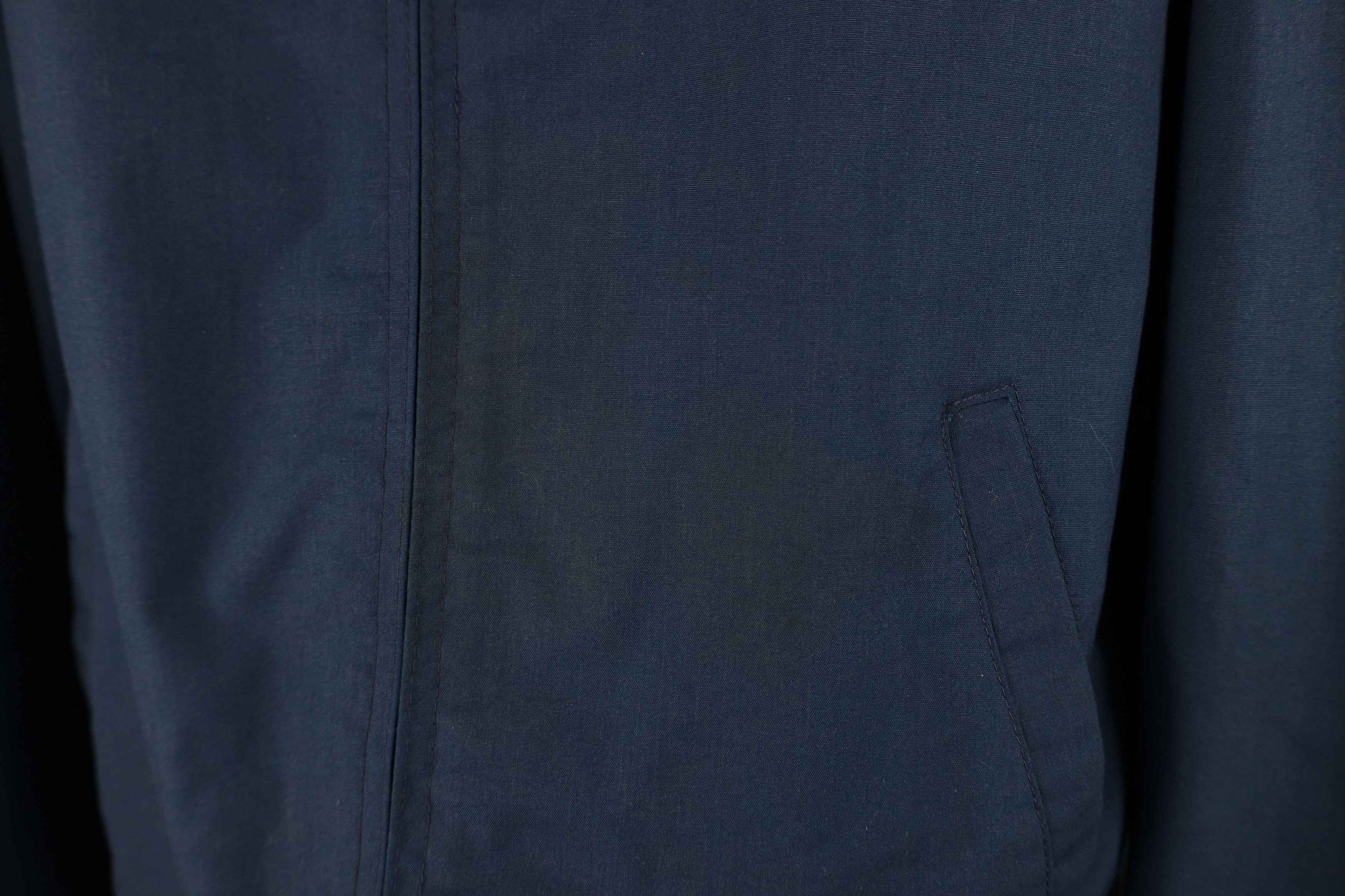 Vintage Vintage 60s Streetwear Racer Bomber Jacket Navy Blue USA Size US XXL / EU 58 / 5 - 4 Thumbnail
