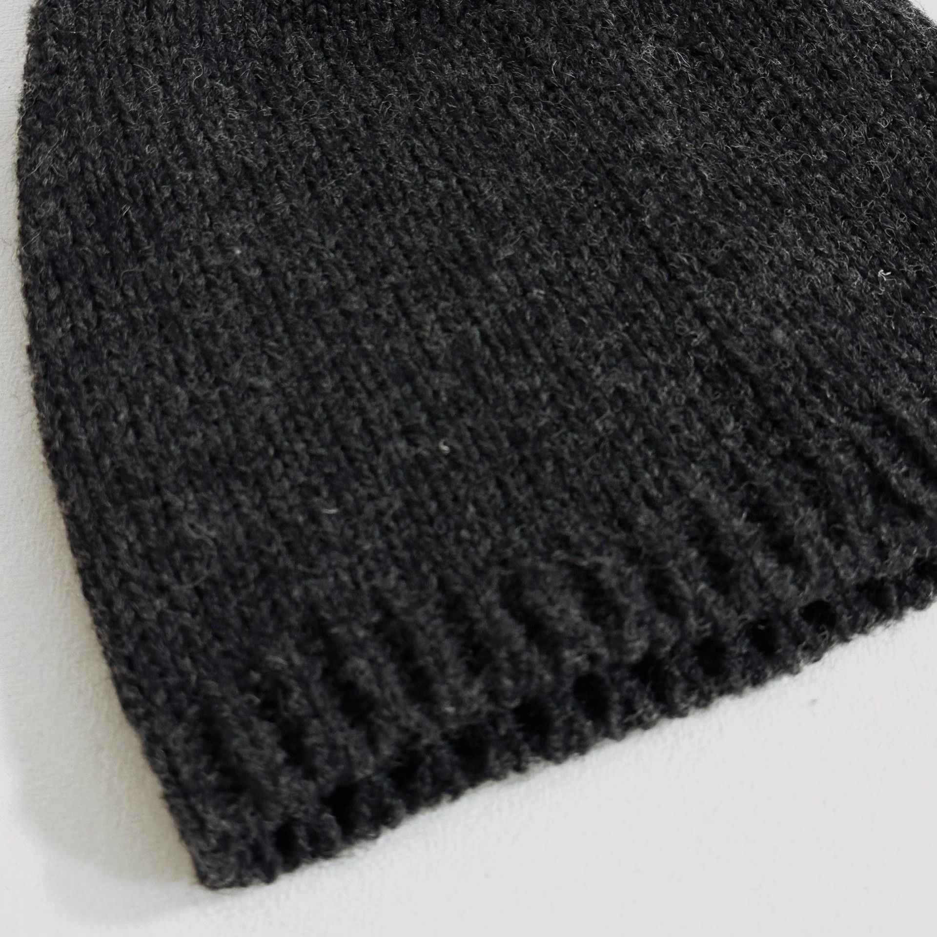 Bergfabel Bergfabel Rare Hand-Knit Wool Mountain Gray Beanie Size ONE SIZE - 4 Thumbnail
