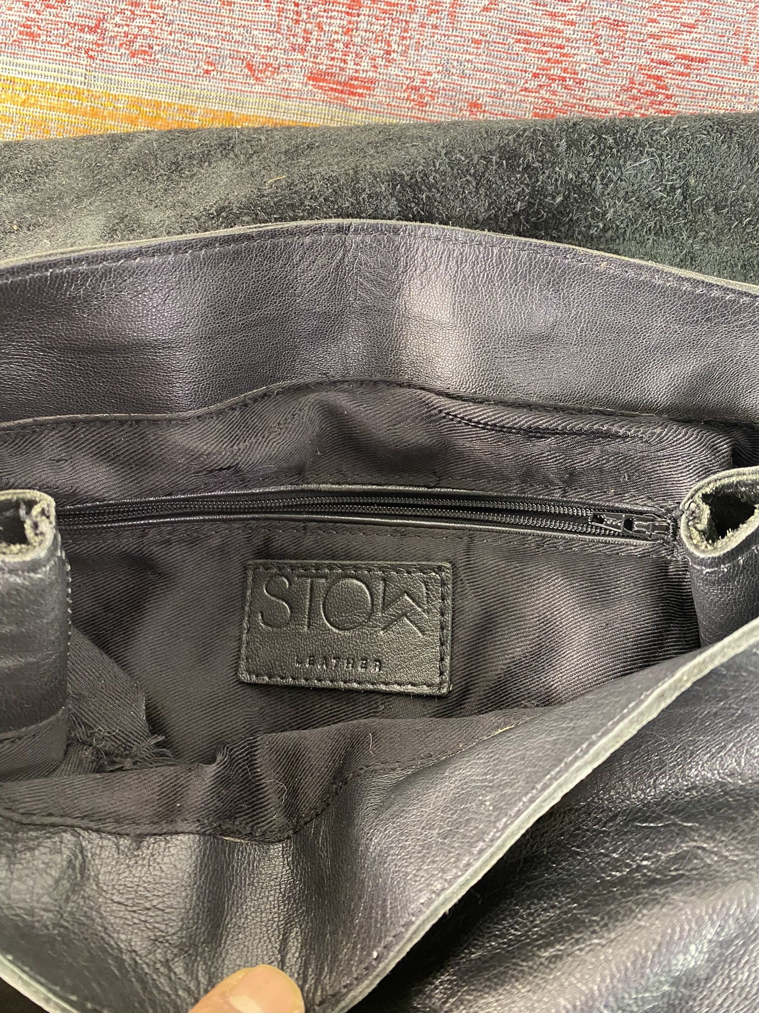 Other STOW LONDON Luxury Leather Backpack Made in Italy Size ONE SIZE - 7 Thumbnail