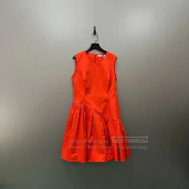 Dior Dior Summer Orange Sleeveless Dress . Size XXS / US 00 / IT 34 - 1 Thumbnail