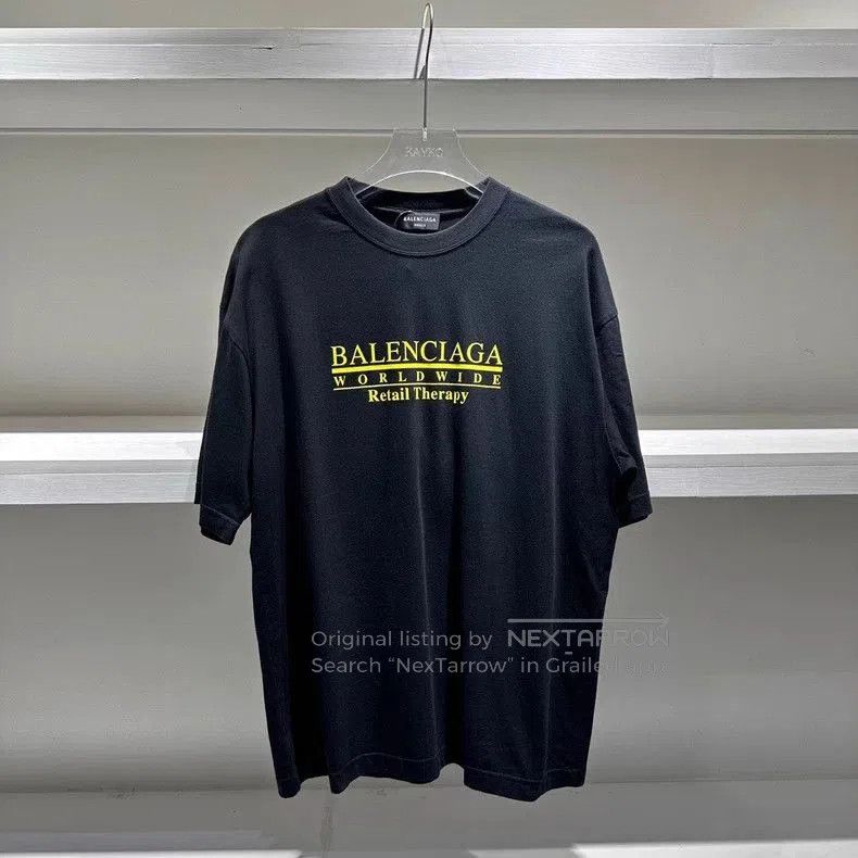 Balenciaga Balenciaga Vintage Crew Neck T-Shirt. Size US S / EU 44-46 / 1 - 1 Thumbnail