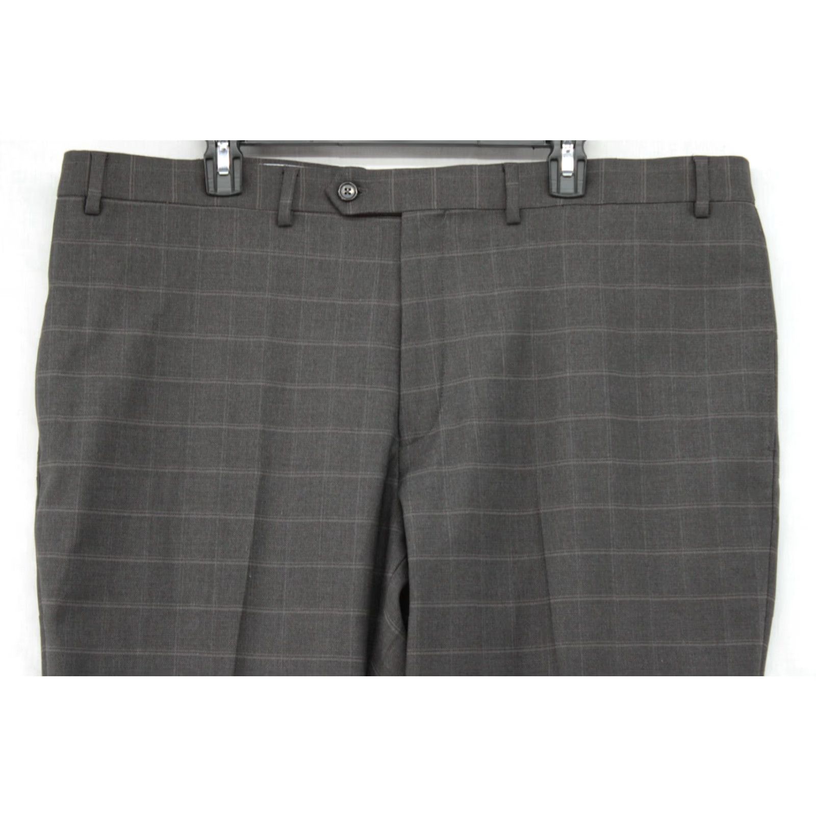 Ralph Lauren Ralph Lauren Slim Fit Pants Men's 42 Brown Check Flat Front Dress Pants Slim Fit Mens Regular Vintage No Size US 42 / EU 58 - 2 Thumbnail