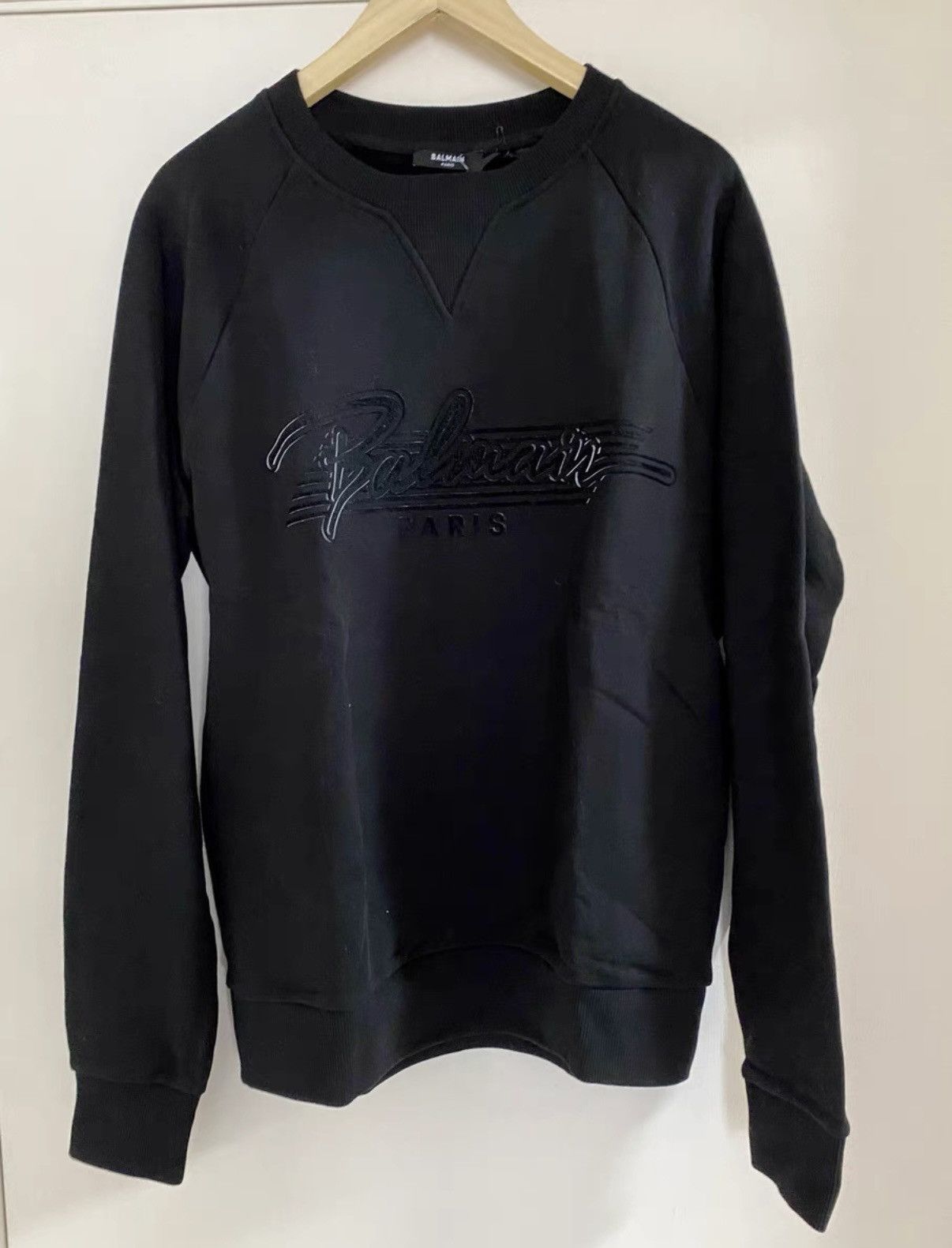 Balmain Balmain Men's Black Hoodie Size US L / EU 52-54 / 3 - 1 Thumbnail