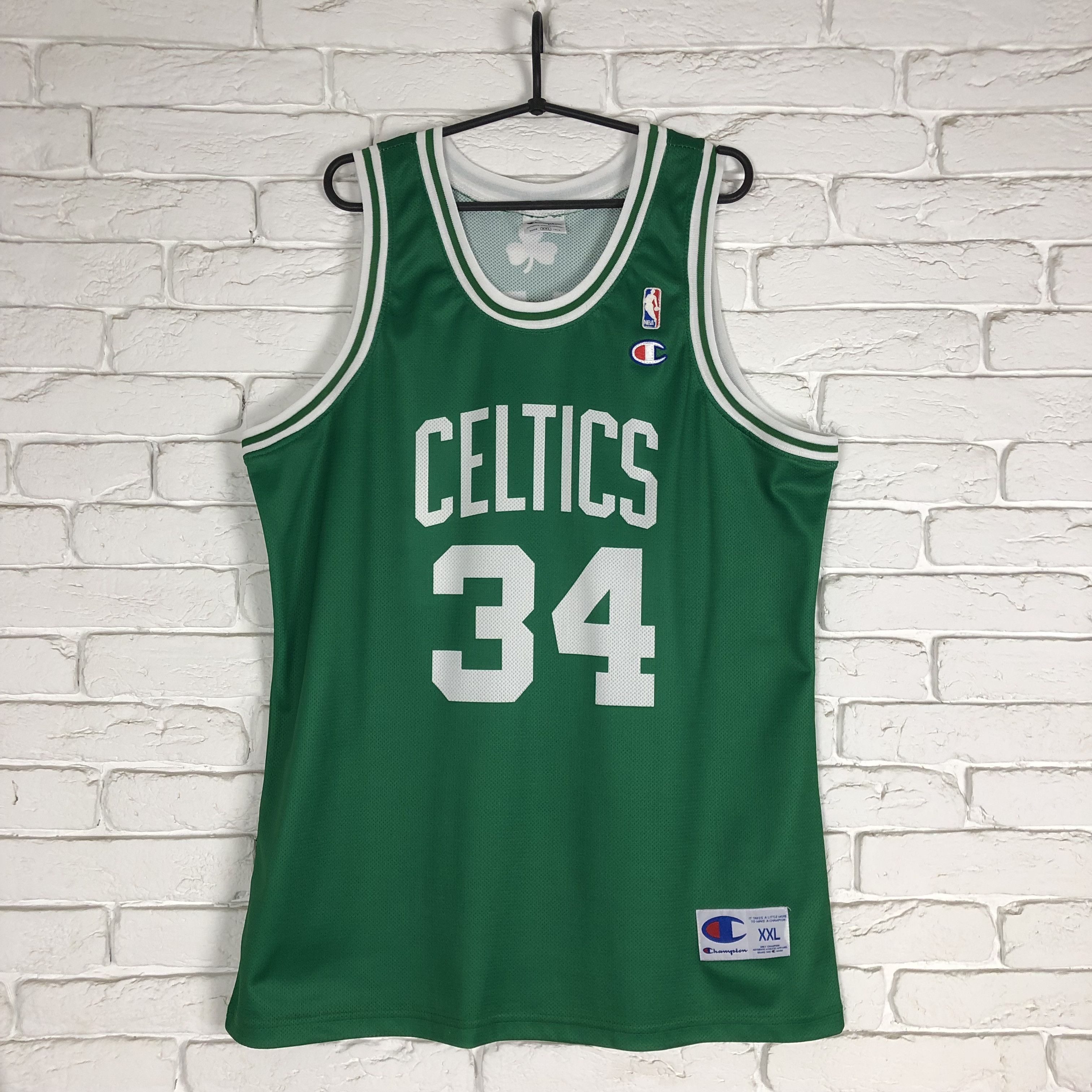 NBA Boston Celtics #34 Paul Pierce vintage champion jersey Size US XXL / EU 58 / 5 - 1 Thumbnail