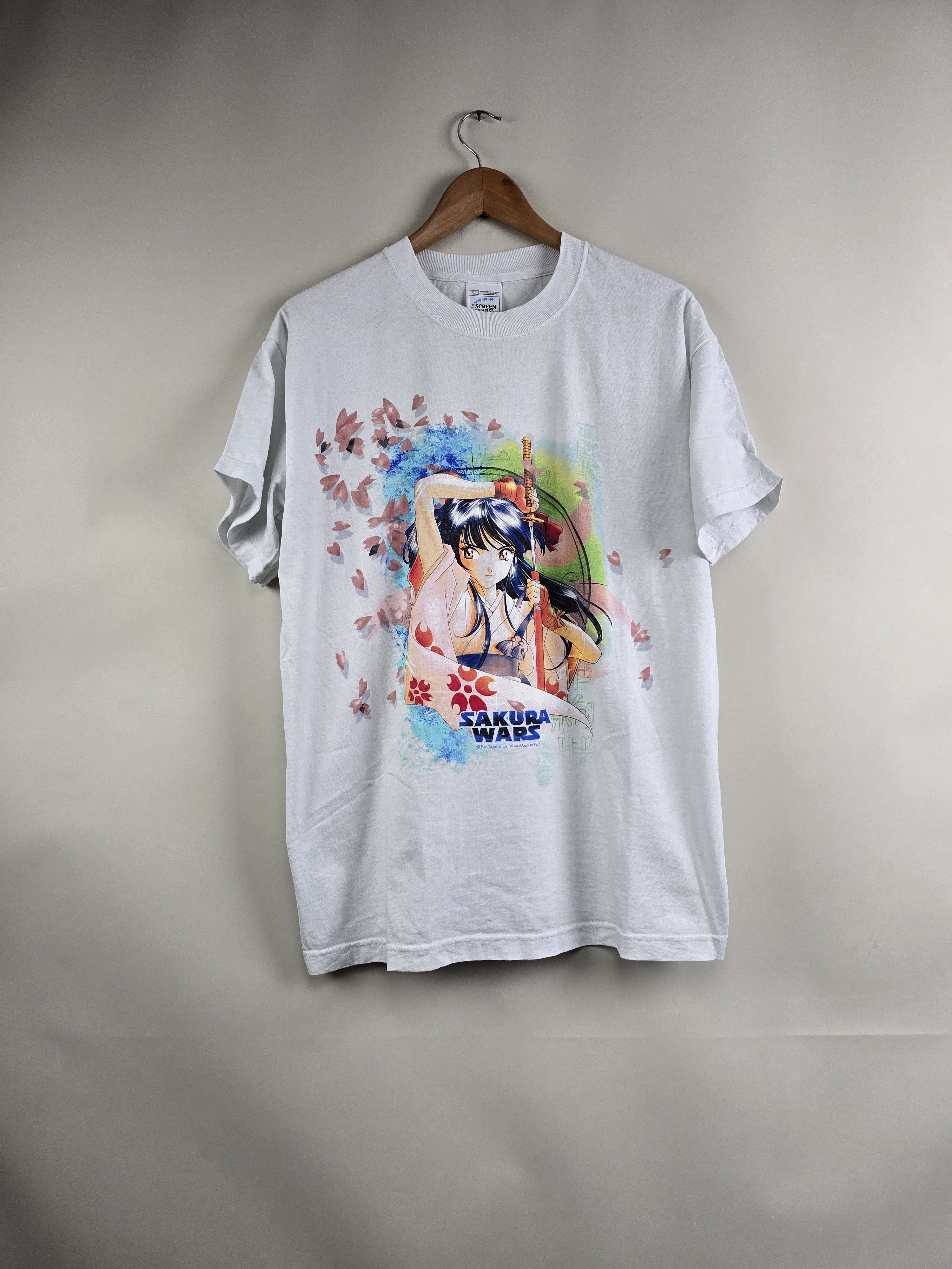 2000 Sakura Wars Anime tee L 22