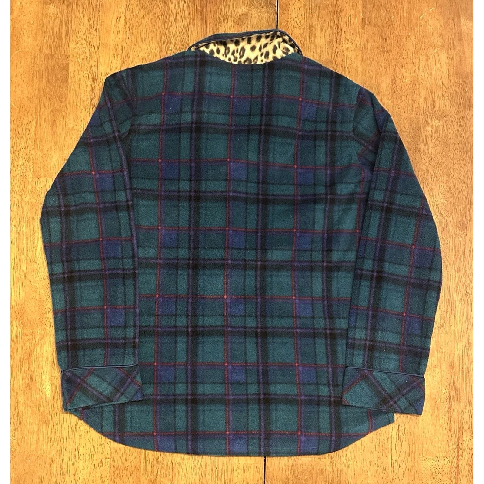 Ralph Lauren Lauren Ralph Lauren Women’s Green Plaid Flannel Sleep Shirt Medium Size M / US 6-8 / IT 42-44 - 3 Thumbnail