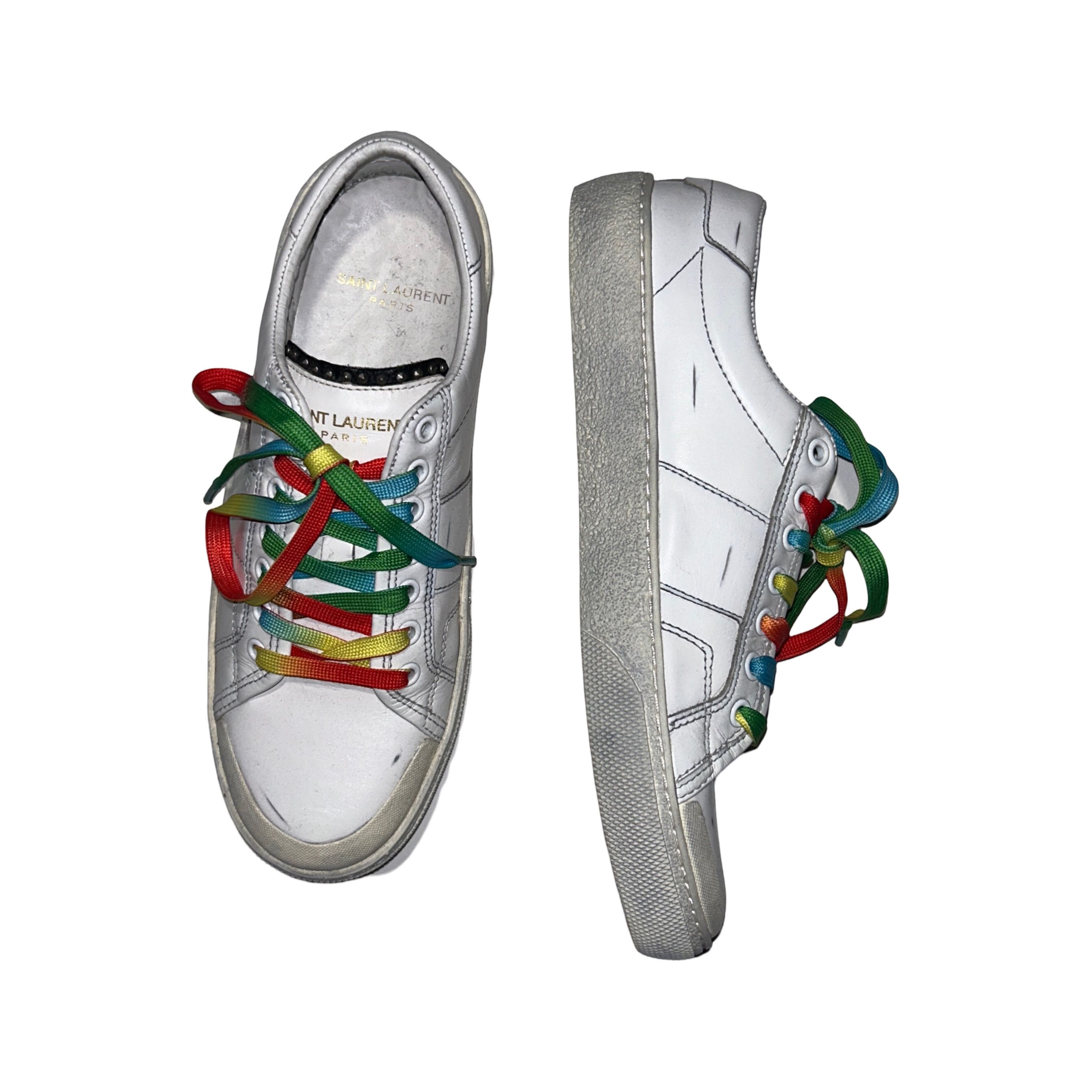 Hedi Slimane × Saint Laurent Paris sl37 sneakers ss16 Size US 7 / IT 37 - 2 Thumbnail