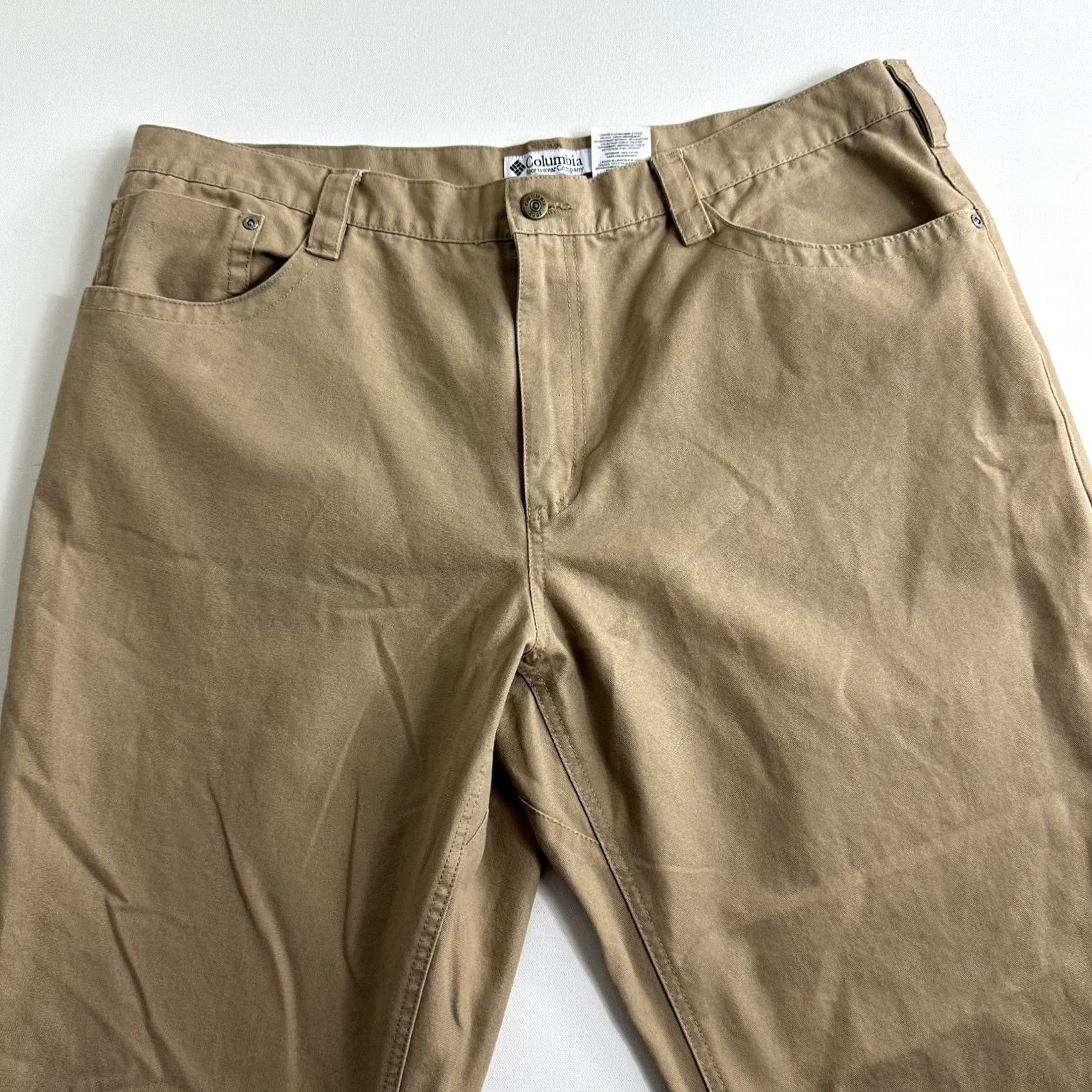Vintage VINTAGE Columbia PHG Pants Men's 40 Brown Mid-Rise Straight Leg Hunting Performance Gear Size US 40 / EU 56 - 4 Thumbnail