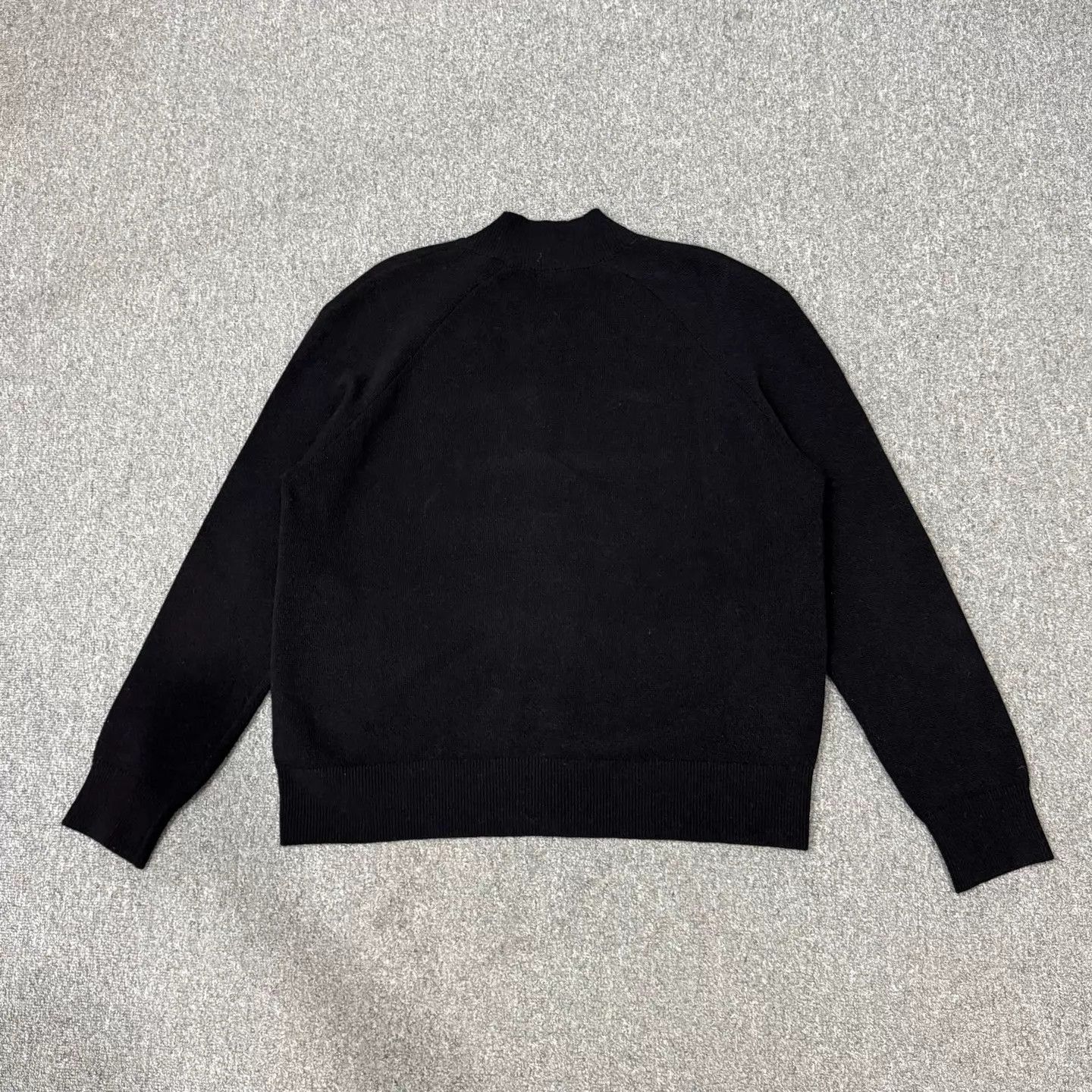 Burberry Burberry Black Wool Knit Cardigan XL 99 New Size US XL / EU 56 / 4 - 2 Thumbnail
