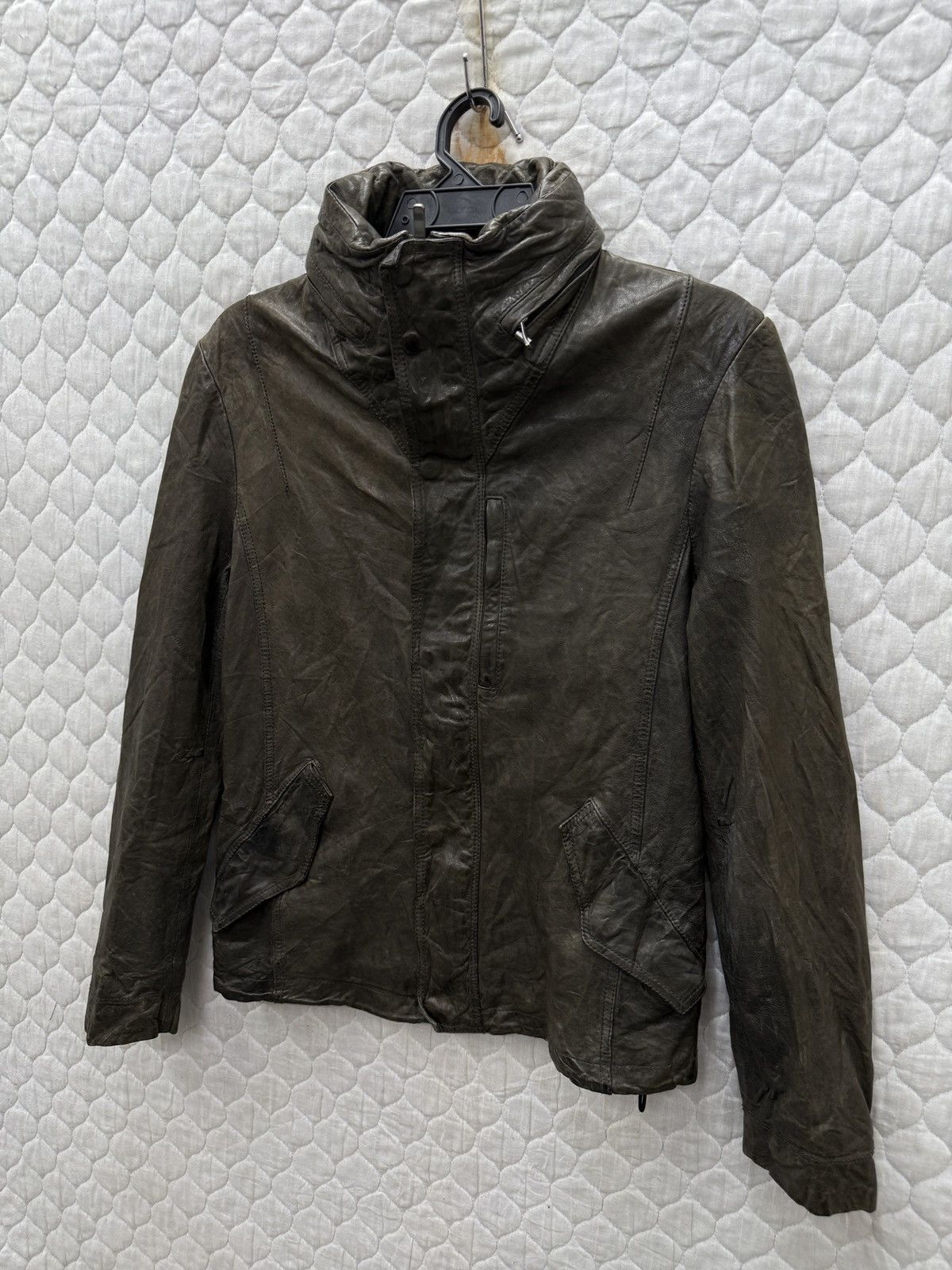 Solid Homme 🔥🔥🔥ARCHIVE SOLID HOMME WOOYOUNGMI BONO LEATHER JACKET Size US S / EU 44-46 / 1 - 3 Thumbnail