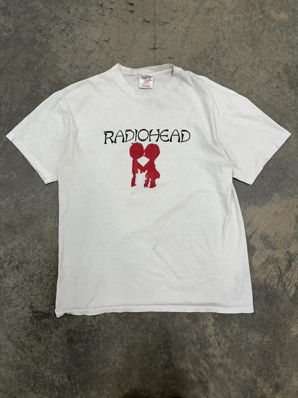 Band Tees Vintage Radiohead OK Computer Tour Parking Lot Tee Size L Size US L / EU 52-54 / 3 - 1 Thumbnail