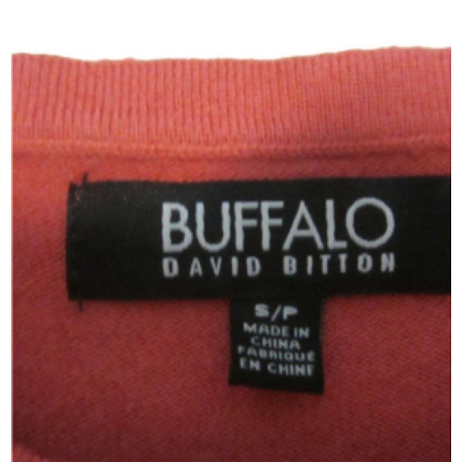 Buffalo David Bitton Textured Minimalist Coral Knit Sweater Buffalo David Bitton Size S / US 4 / IT 40 - 5 Thumbnail