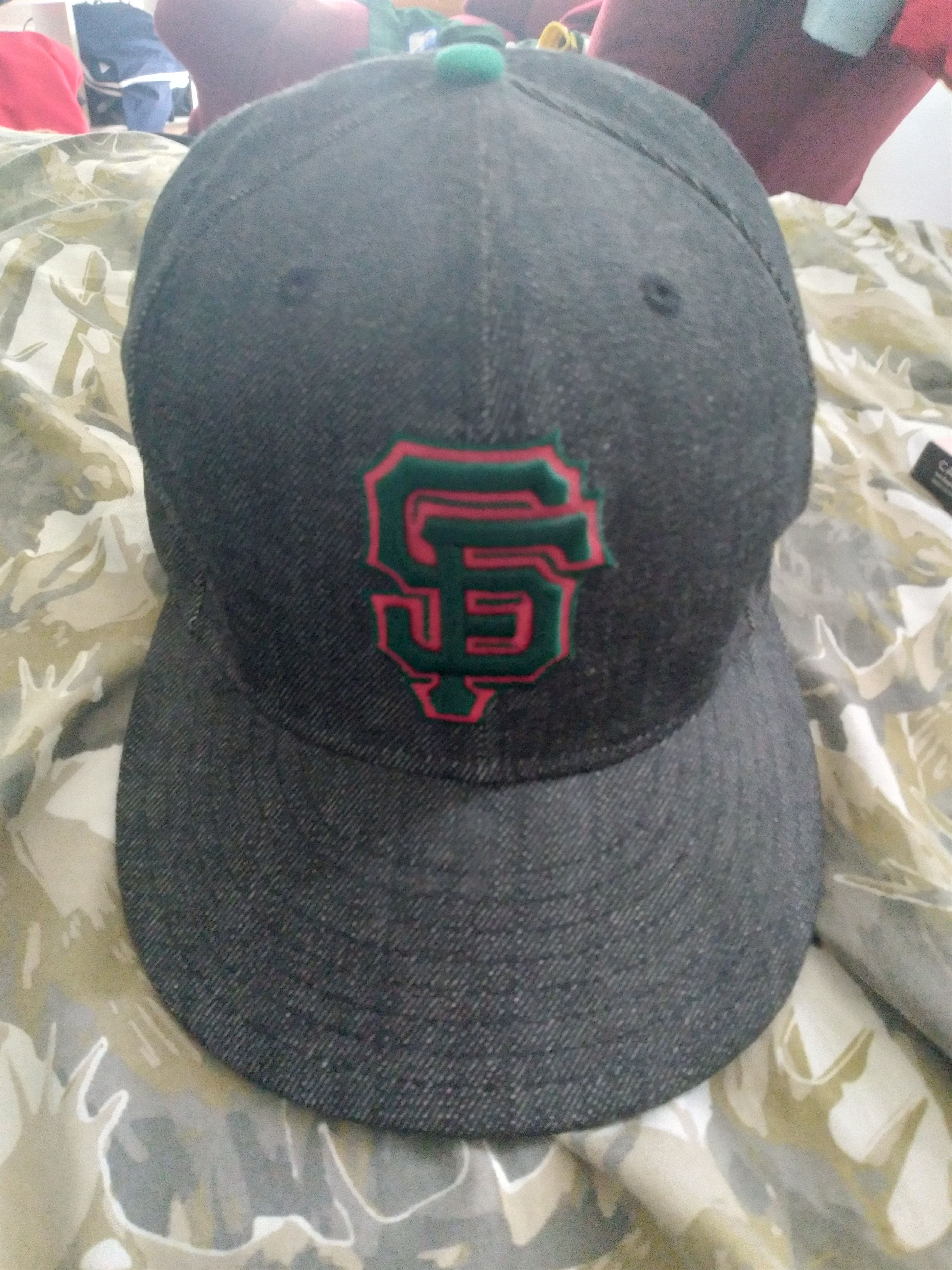 New Era Size 7 1/2 fitted San Francisco Giants MLB Size ONE SIZE - 5 Thumbnail