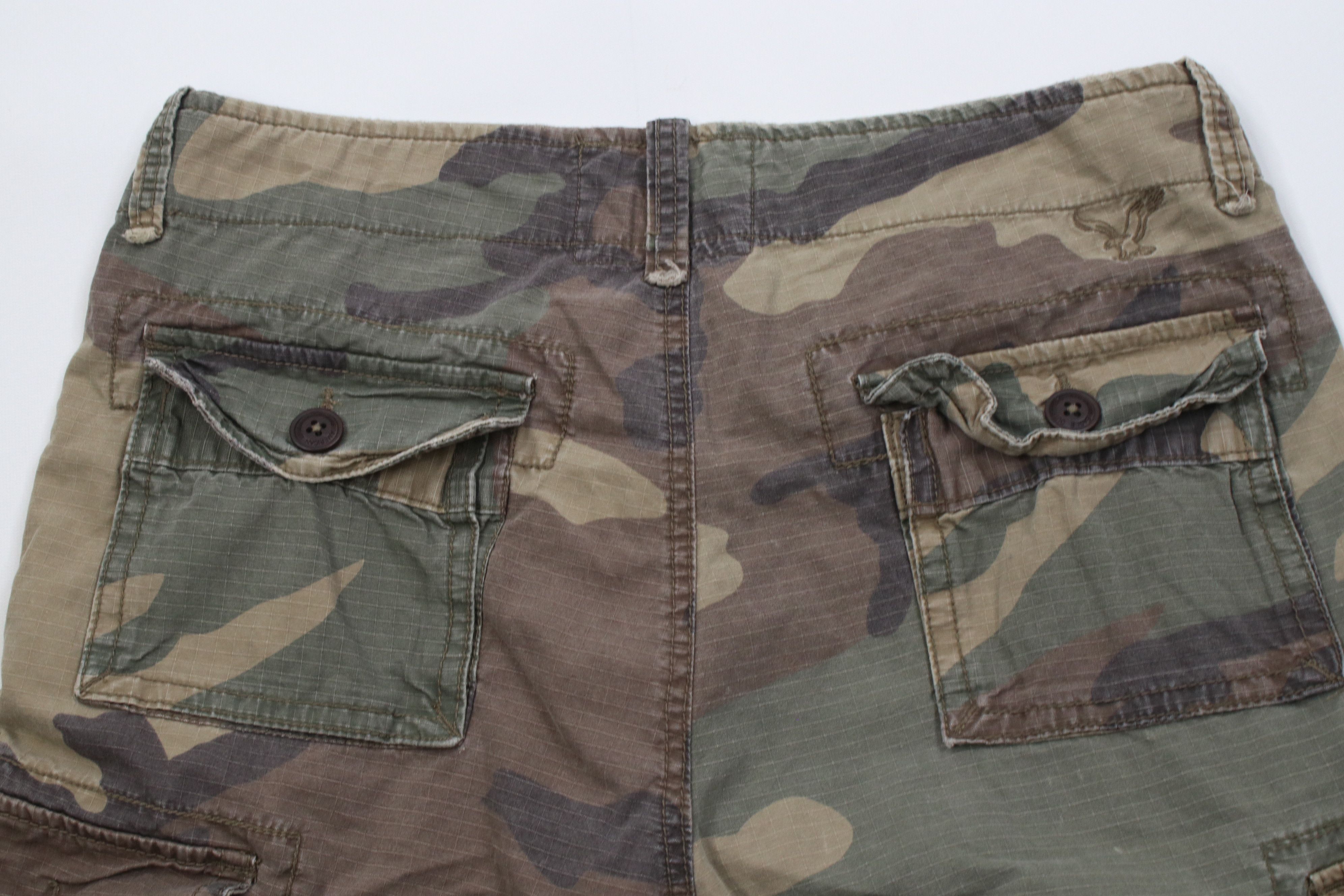 American Eagle Outfitters Vintage Y2K American Eagle Outfitters Cargo Shorts Size US 34 / EU 50 - 10 Thumbnail