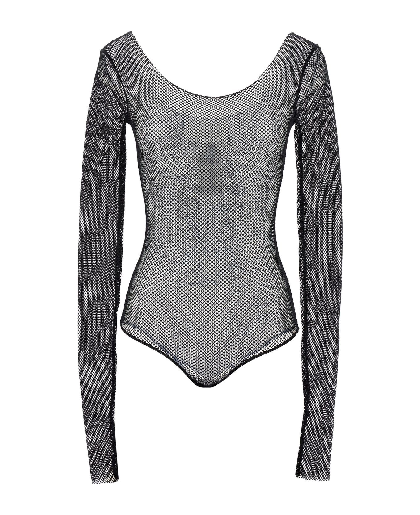 Maison Margiela o1y0625 Bodysuit in Black Size S / US 4 / IT 40 - 1 Thumbnail
