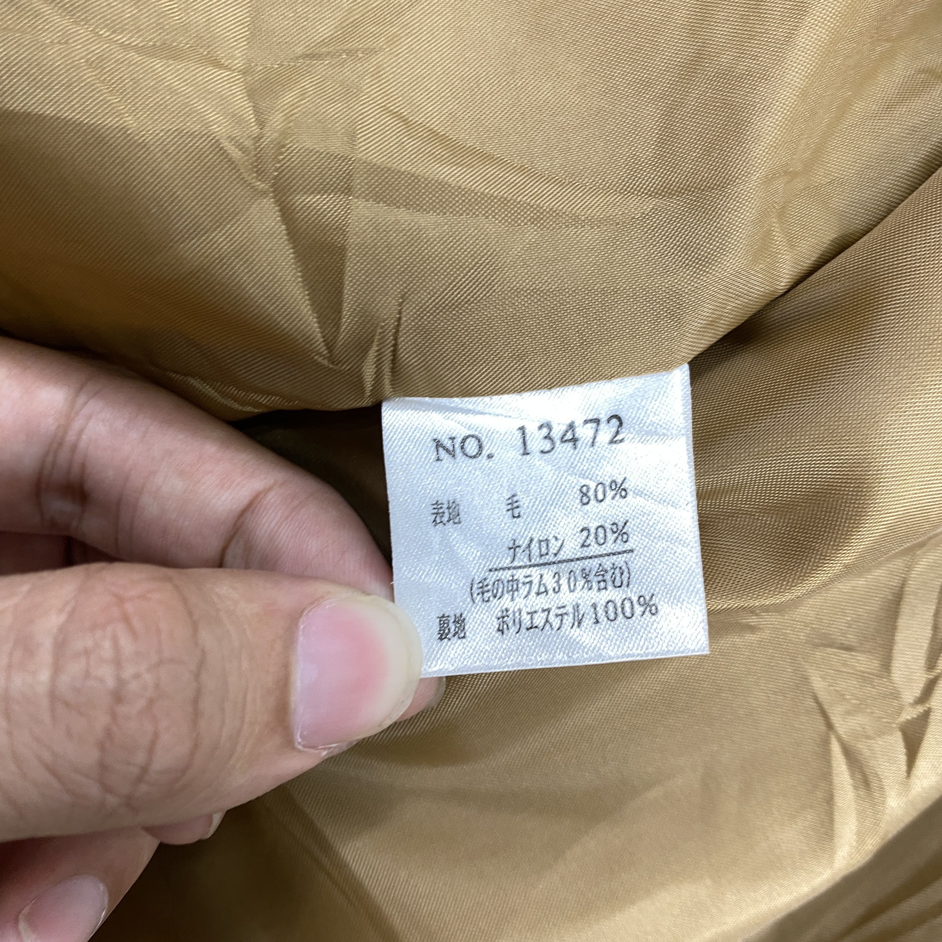 Comme des Garcons Japanese Brand comme des garcons style Long Coat-J193 Size US M / EU 48-50 / 2 - 6 Thumbnail