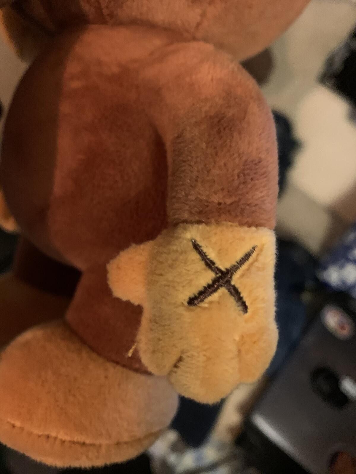 Kaws BAPE x Baby Milo x KAWS Plush - A Bathing Ape - RARE! VHTF Size ONE SIZE - 8 Thumbnail