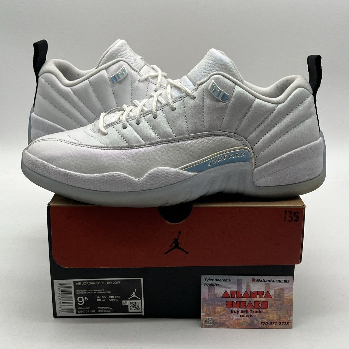 Jordan Brand Air Jordan 12 low Easter Size US 9.5 / EU 42-43 - 1 Thumbnail