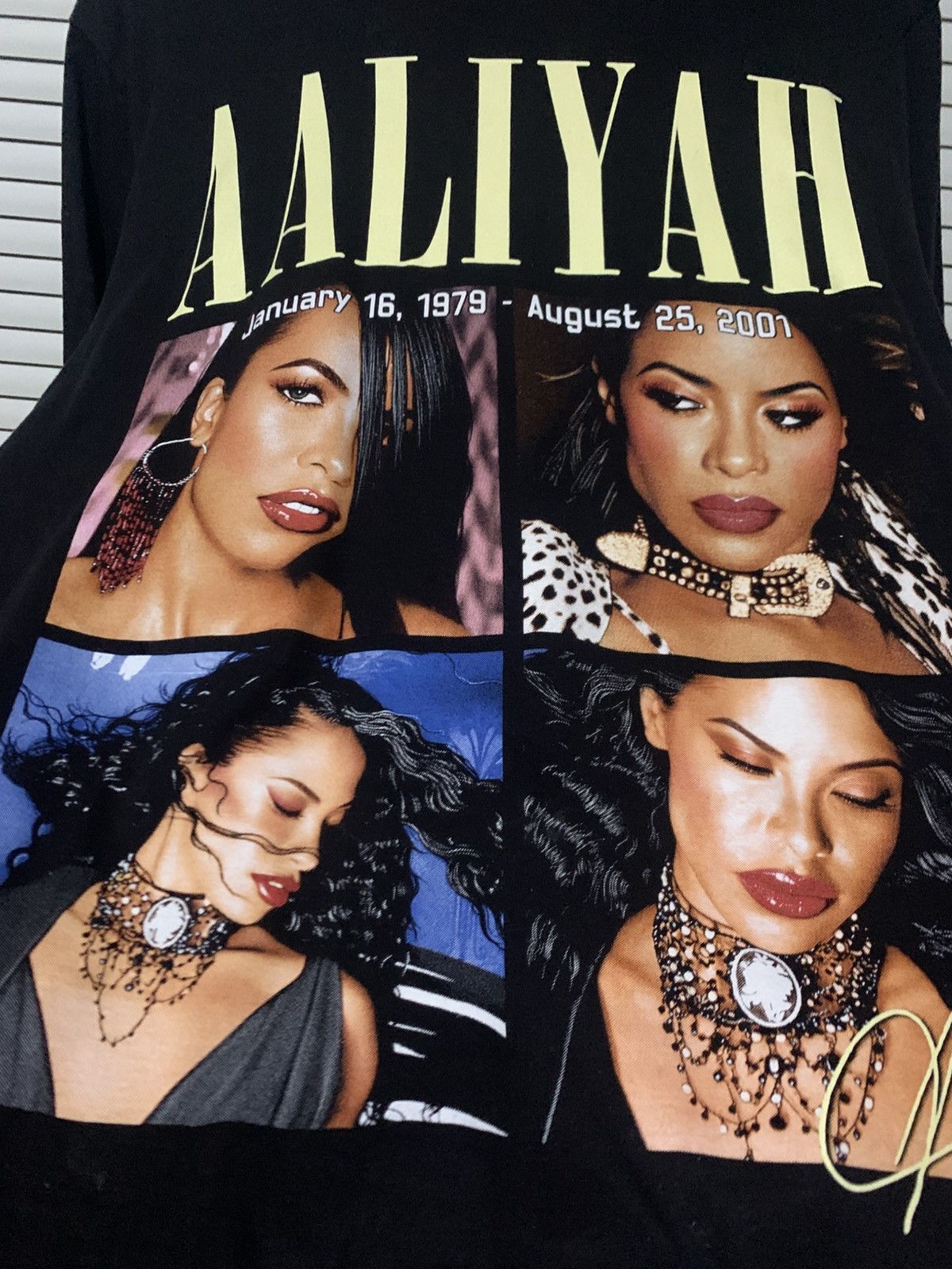 Band Tees Vintage Y2K aaliyah Size US L / EU 52-54 / 3 - 3 Thumbnail