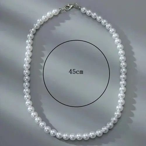 Jewelry Immitation Pearl Beads Necklace Size ONE SIZE - 3 Thumbnail