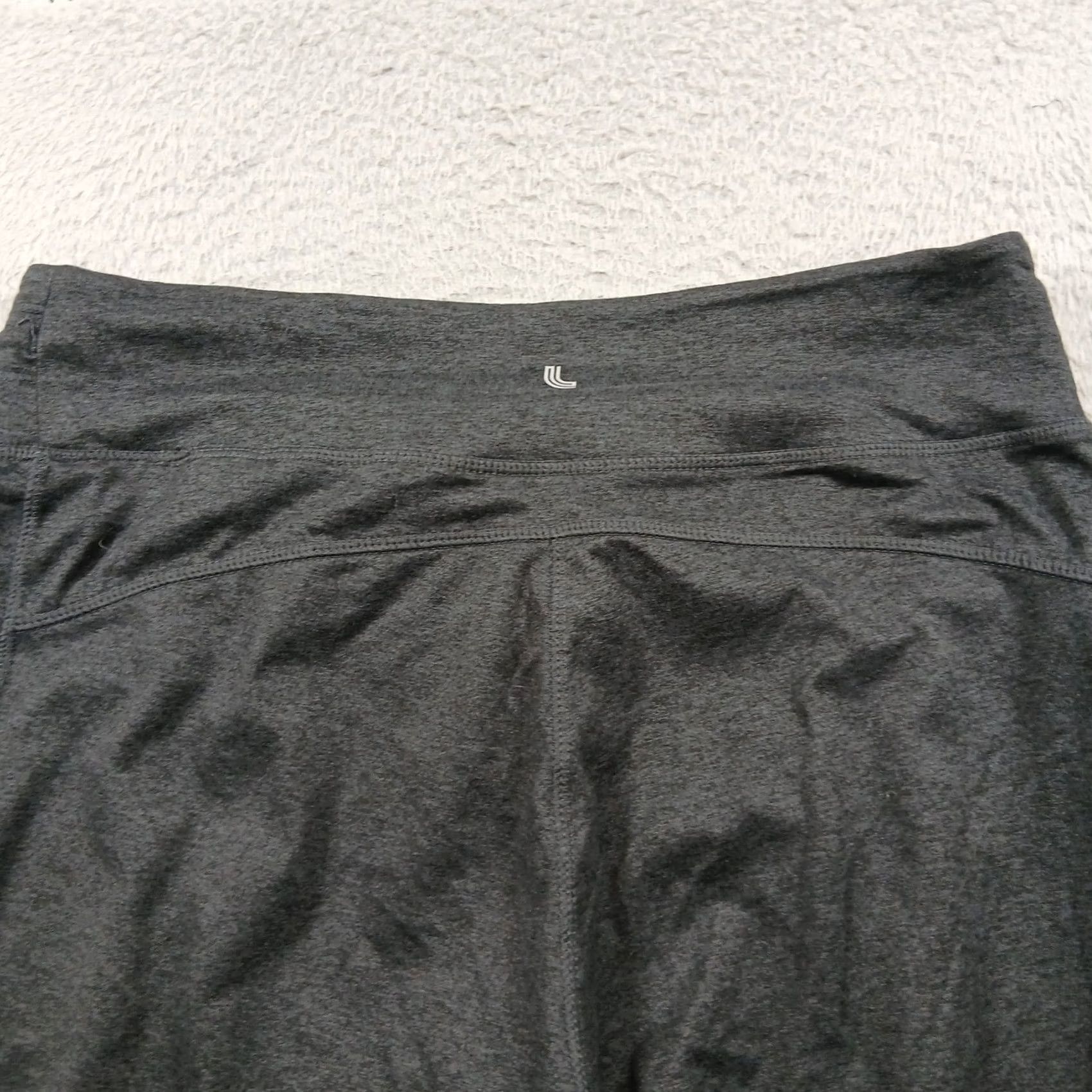 Vintage VINTAGE Lole Eliana Jogger Pants Mens M Charcoal Grey EUC/Gray Knit Elastic Waist Drawstring Pockets Size US 31 - 7 Thumbnail
