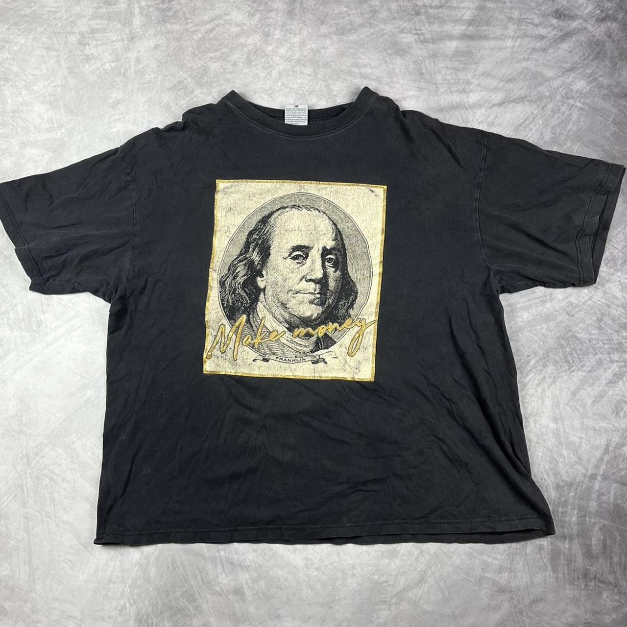 Designer Y2K Benjamin Franklin shirt Size US XXL / EU 58 / 5 - 1 Thumbnail