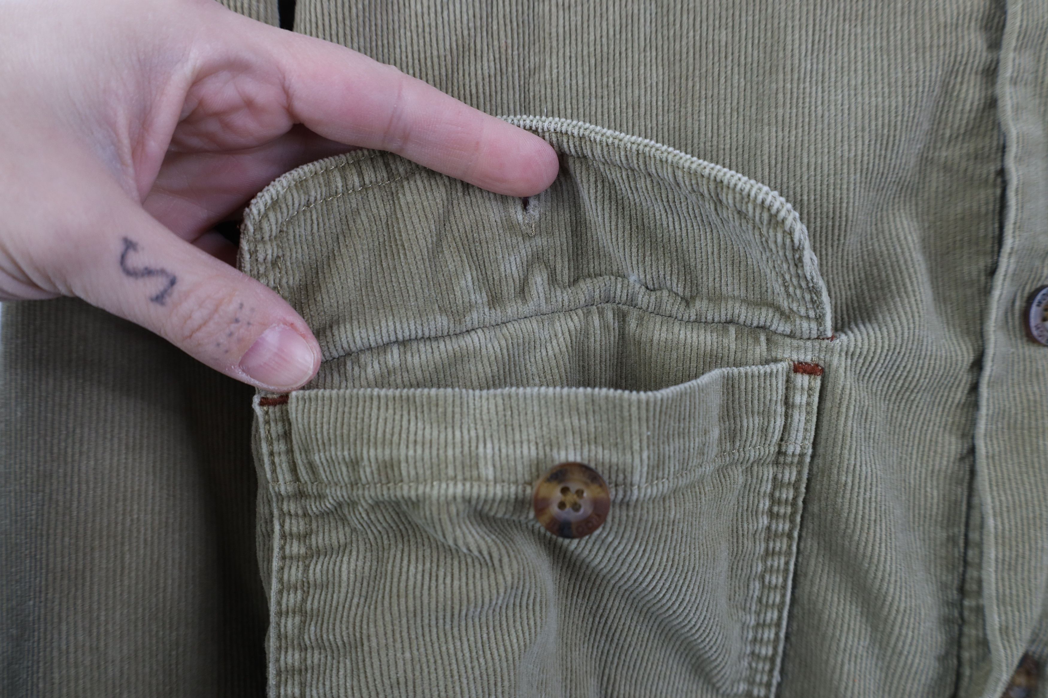 Woolrich Woolen Mills Vintage 90s Y2K Woolrich Lined Corduroy Button Shirt Jacket Size US M / EU 48-50 / 2 - 6 Thumbnail