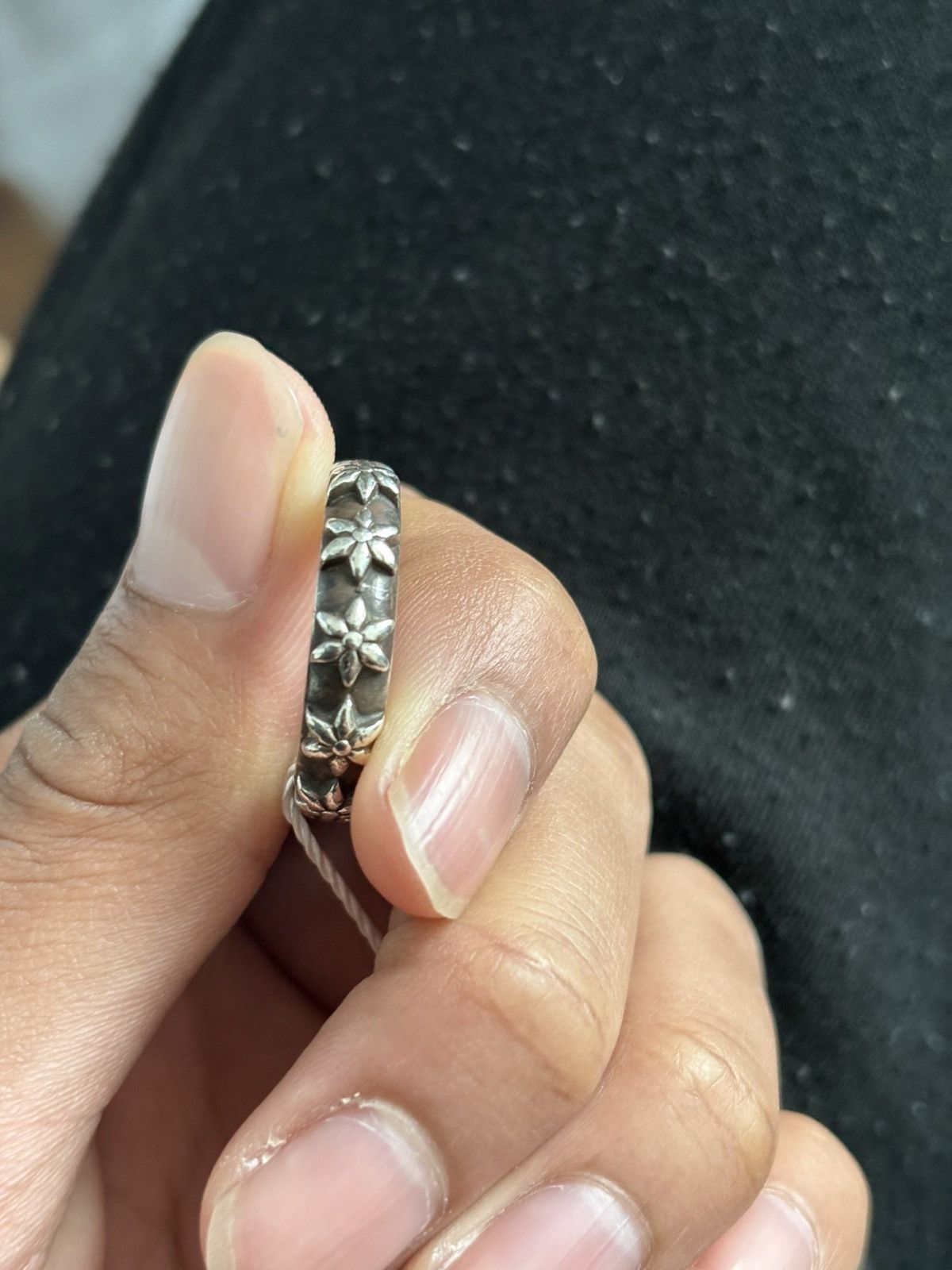 Chrome Hearts Chrome hearts star band Ring Size ONE SIZE - 19 Thumbnail