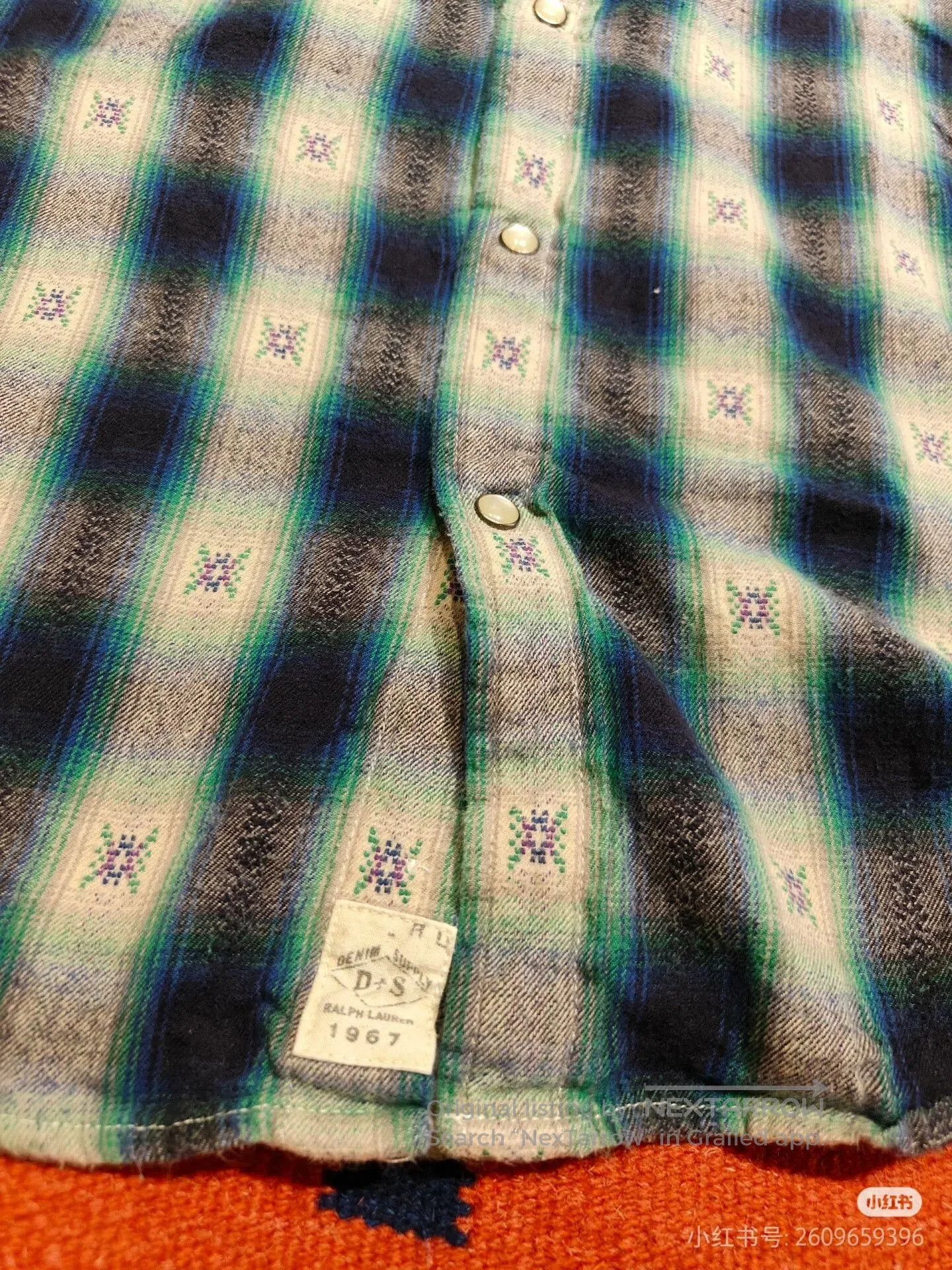 Other Double RL Ralph Lauren Western Style Shirt. Size US M / EU 48-50 / 2 - 4 Thumbnail
