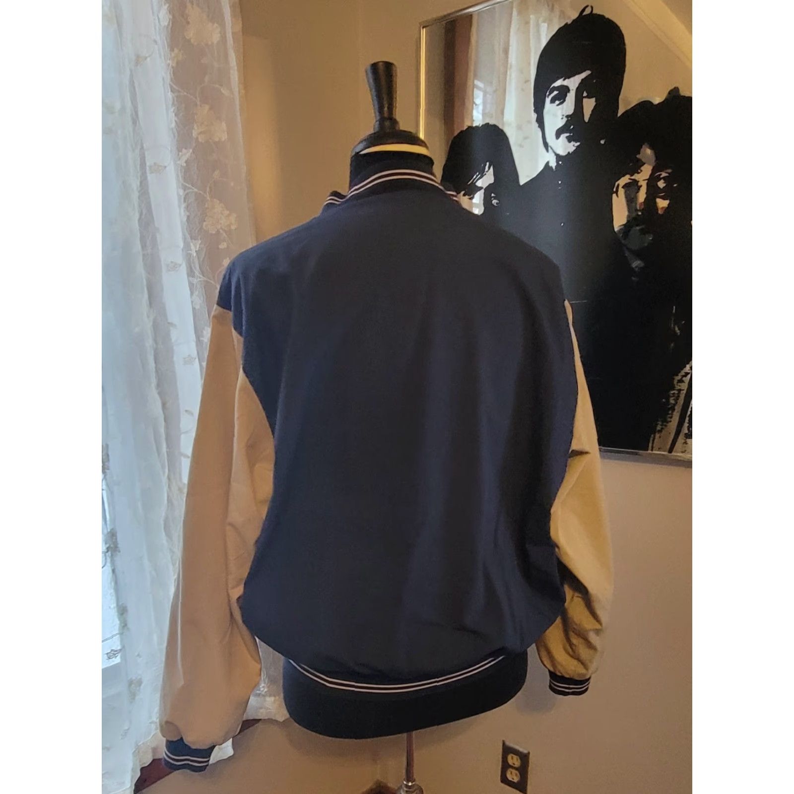 Vintage VINTAGE King Louie Baseball Style Jacket Men L Navy Windbreaker Size US L / EU 52-54 / 3 - 2 Thumbnail