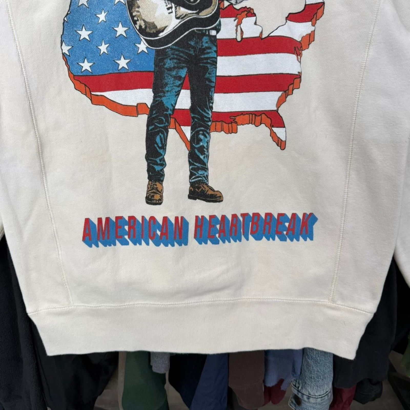 Other Zach Bryan American Heartbreak Reverse Weave Sweatshirt Size US M / EU 48-50 / 2 - 3 Thumbnail
