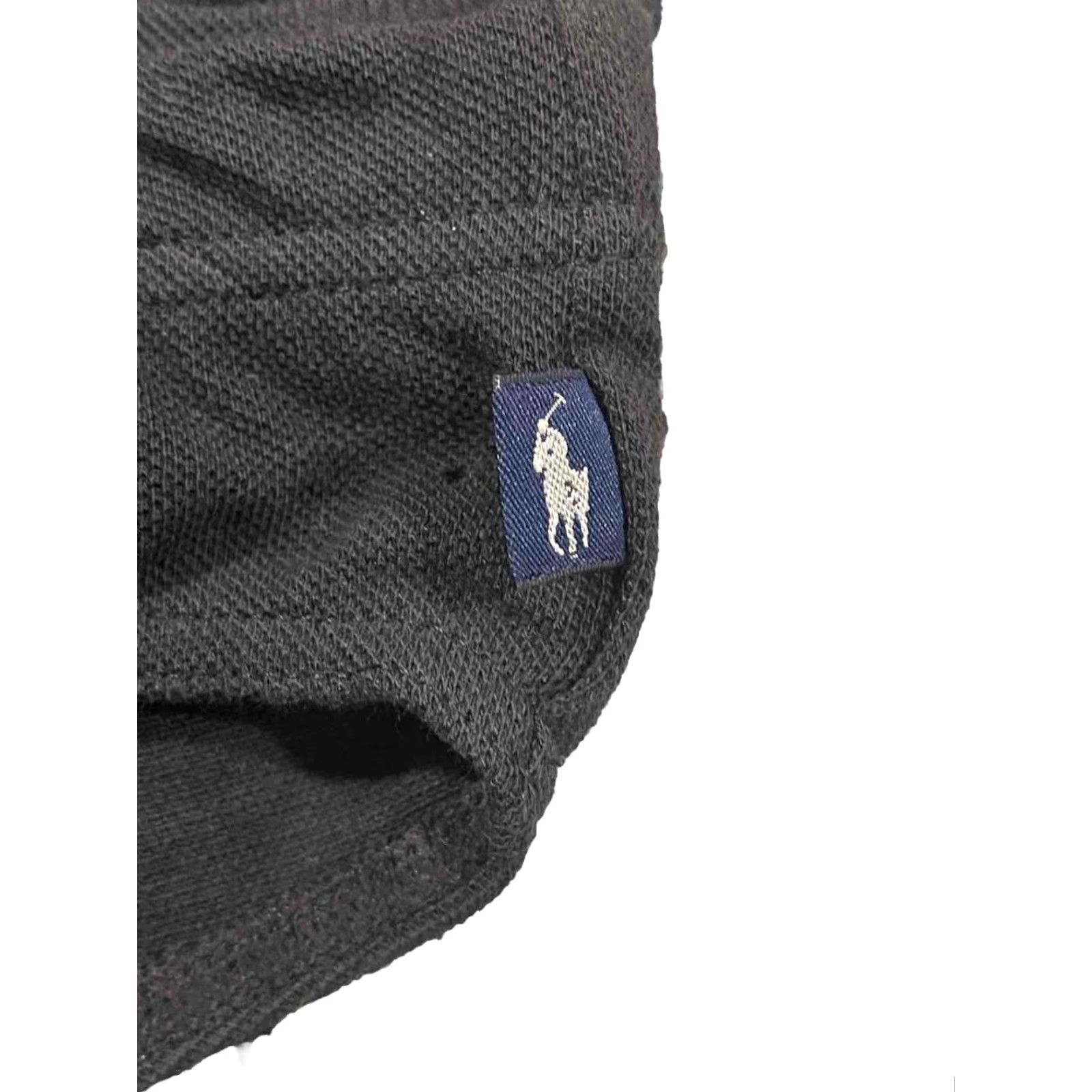 Ralph Lauren VINTAGE Polo Ralph Lauren Black 100% Cotton SIZE Medium Bottoms Women 5 Set Solid Holes Tags Flaws Size ONE SIZE - 3 Thumbnail