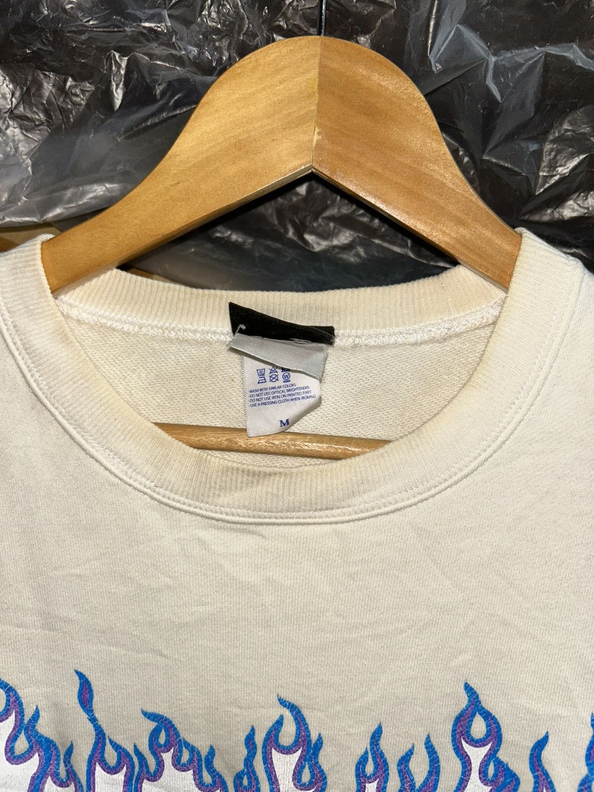 Thrasher Magazine Big Logo White Sweatshirt Size US M / EU 48-50 / 2 - 9 Thumbnail
