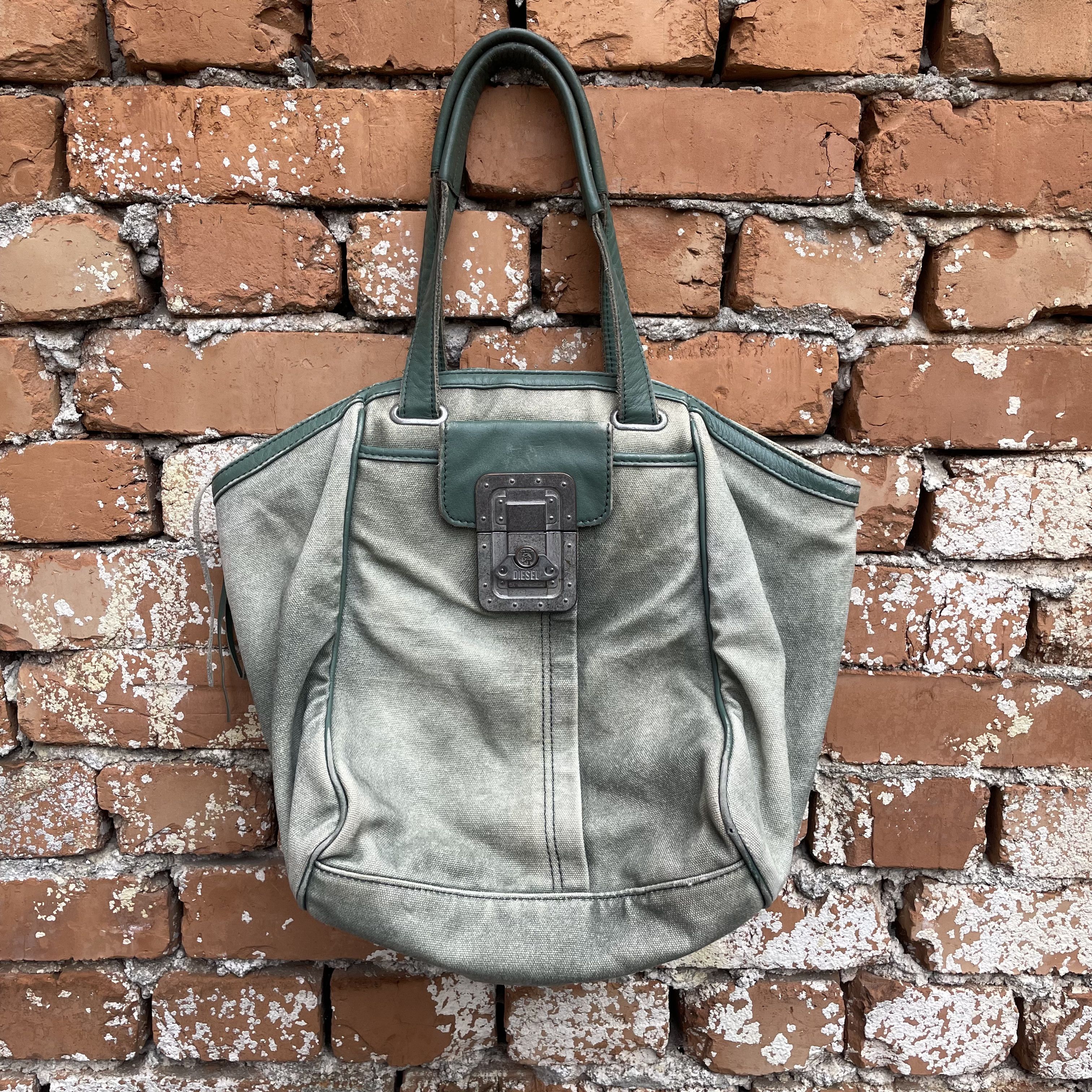 Diesel vintage denim bag diesel y2k Size ONE SIZE - 2 Thumbnail