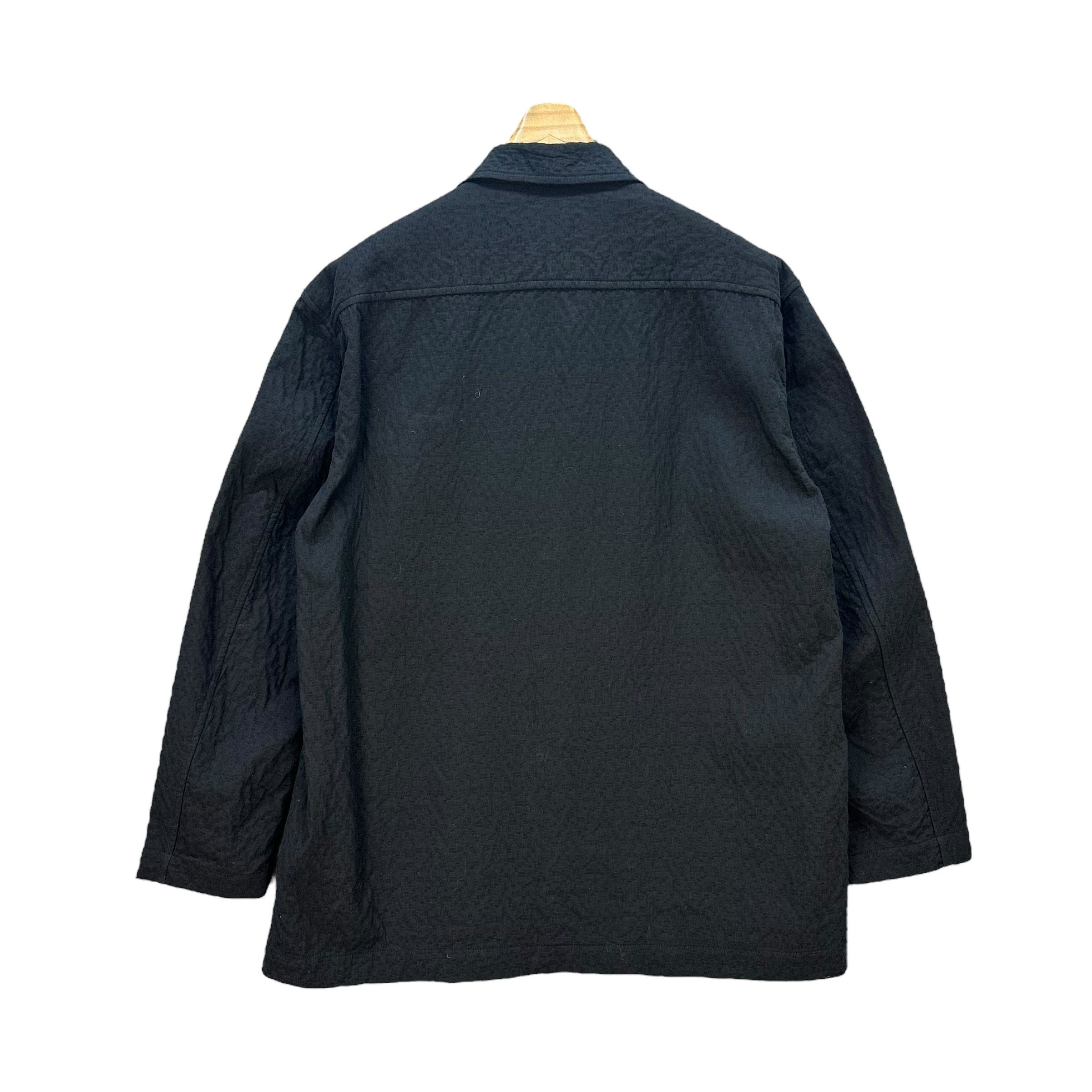 Issey Miyake Vintage 90's Issey Miyake Cotton Casual Jacket #9200-69 Size US M / EU 48-50 / 2 - 10 Thumbnail