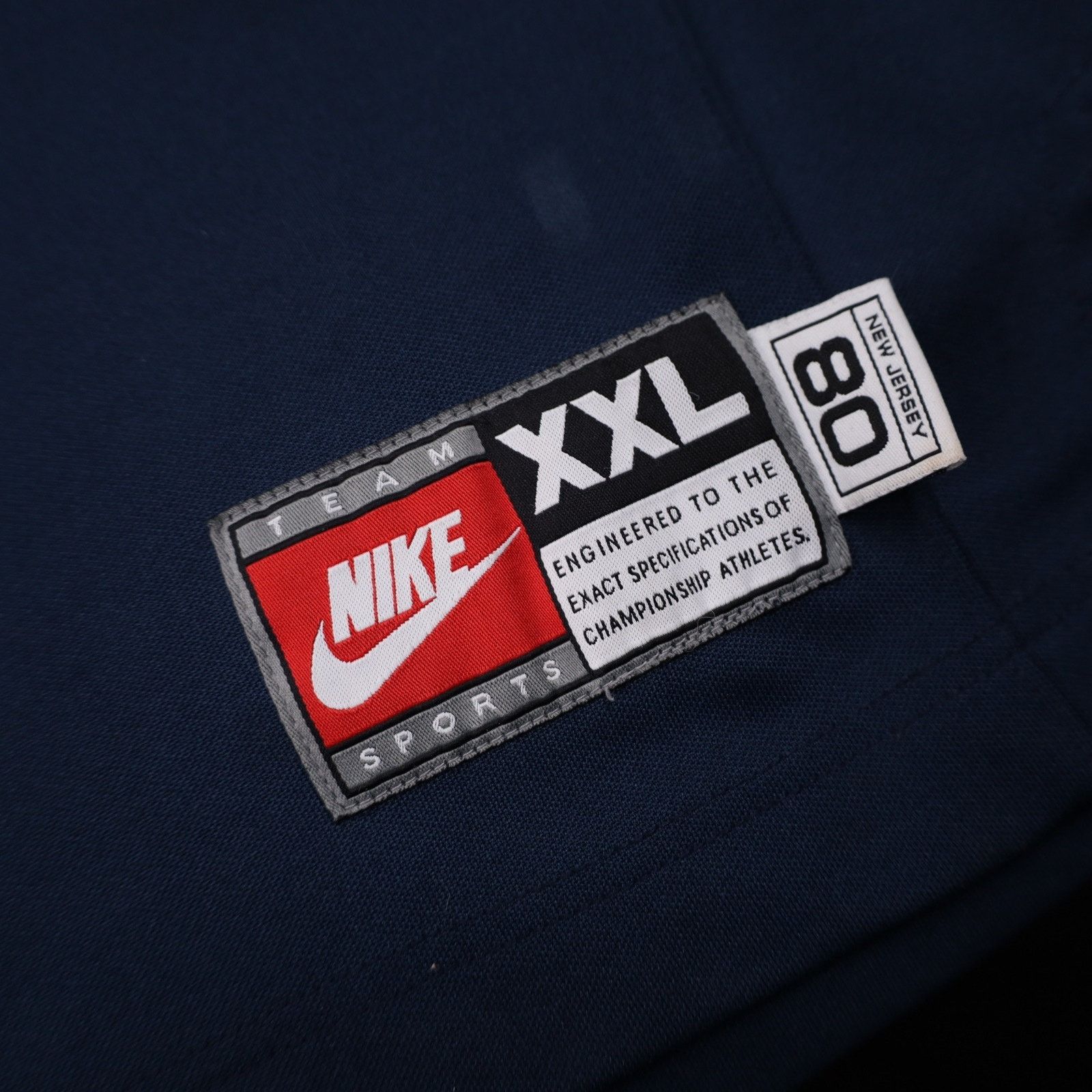 MLB × Nike × Vintage Vintage Nike New Jersey Nets Snap Down Warm Up Jersey Shirt Size US XXL / EU 58 / 5 - 4 Thumbnail